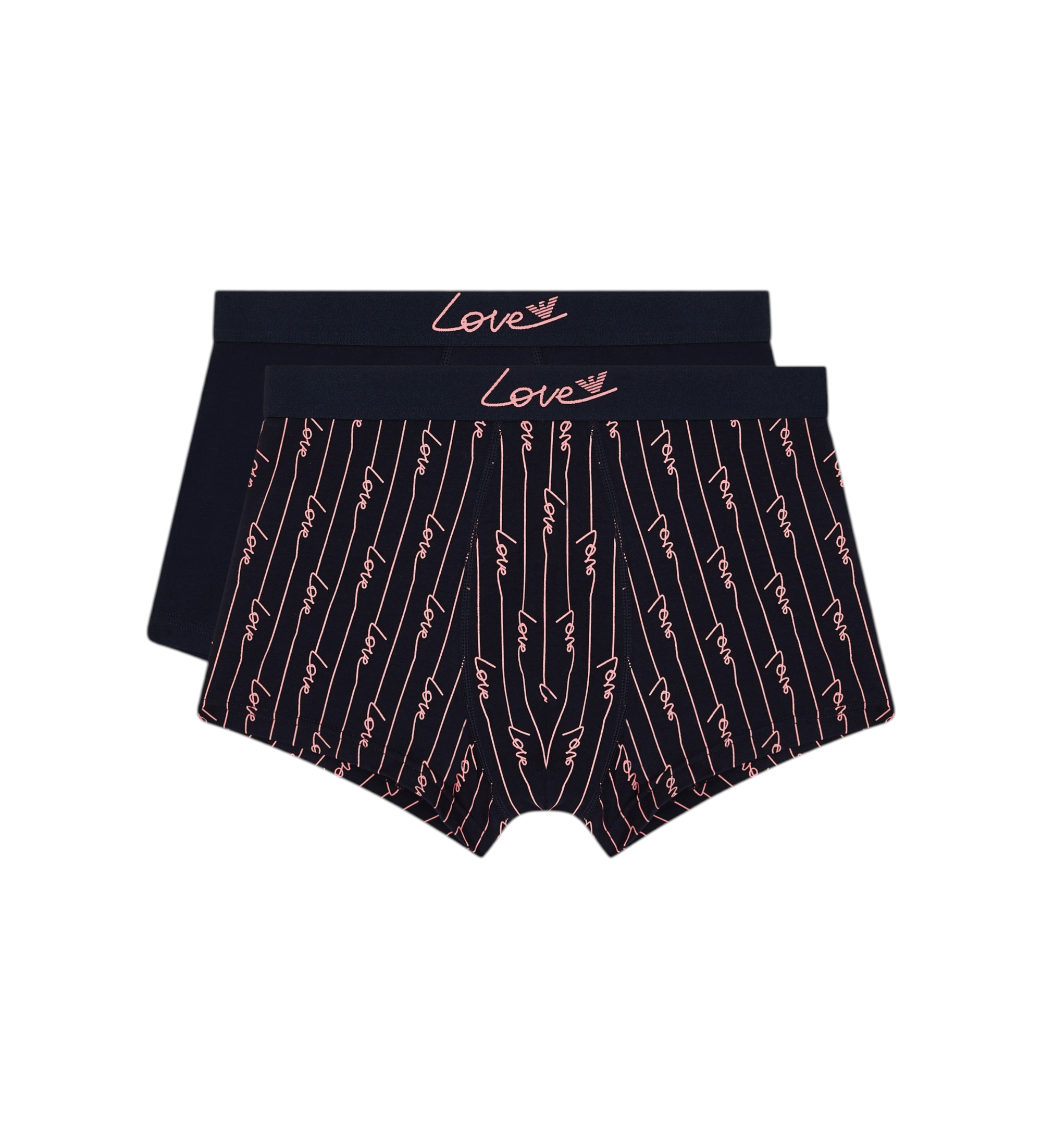 Emporio Armani für Herren. EM001014_AF19049 Set 2 Boxershorts Valentine navy (M), Heimtextilien, Baumwolle, Marine