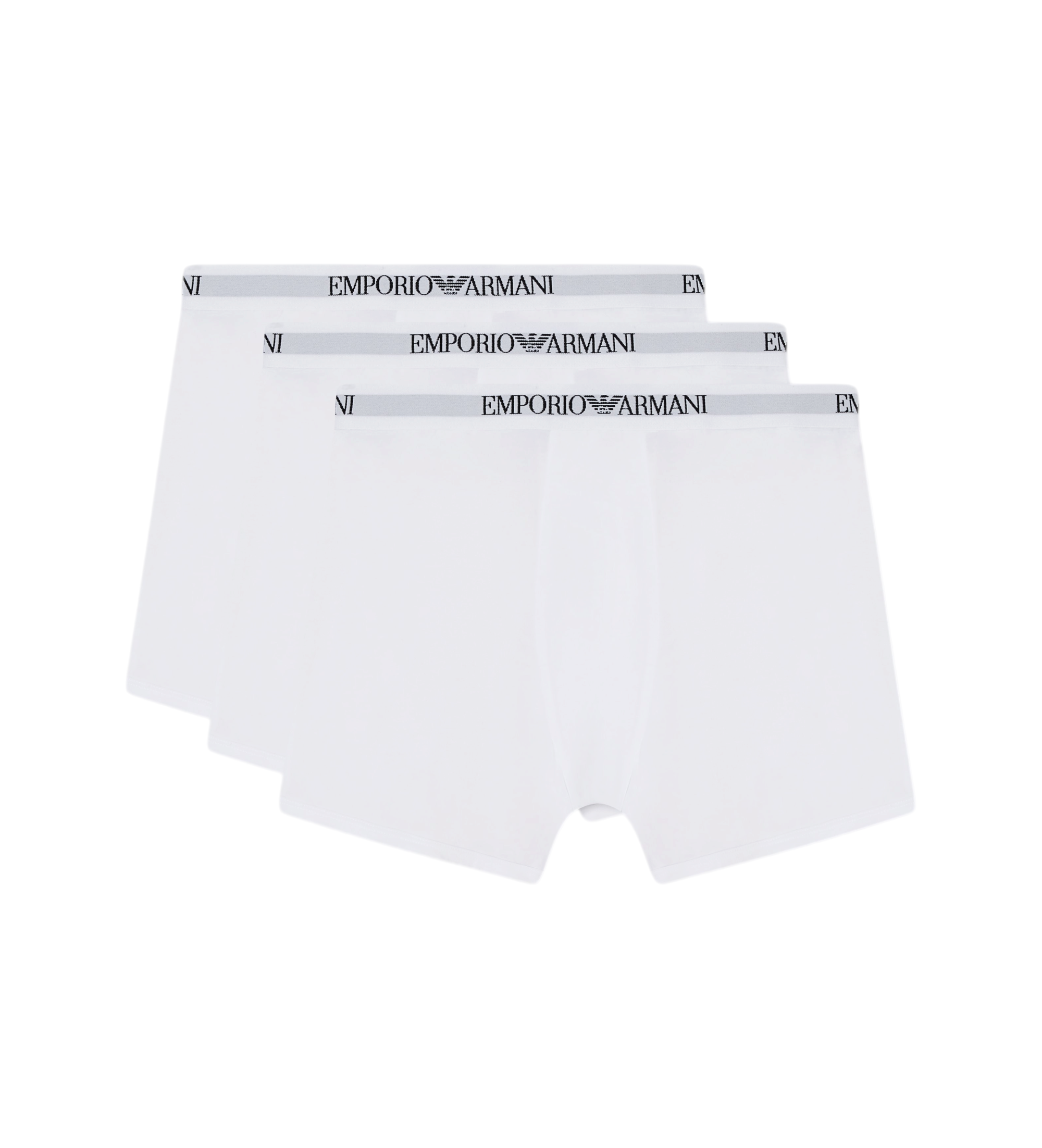 Emporio Armani für Herren. EM005064_AF24322 Set 3 Boxershorts Bot weiß (S), Heimtextilien, Baumwolle