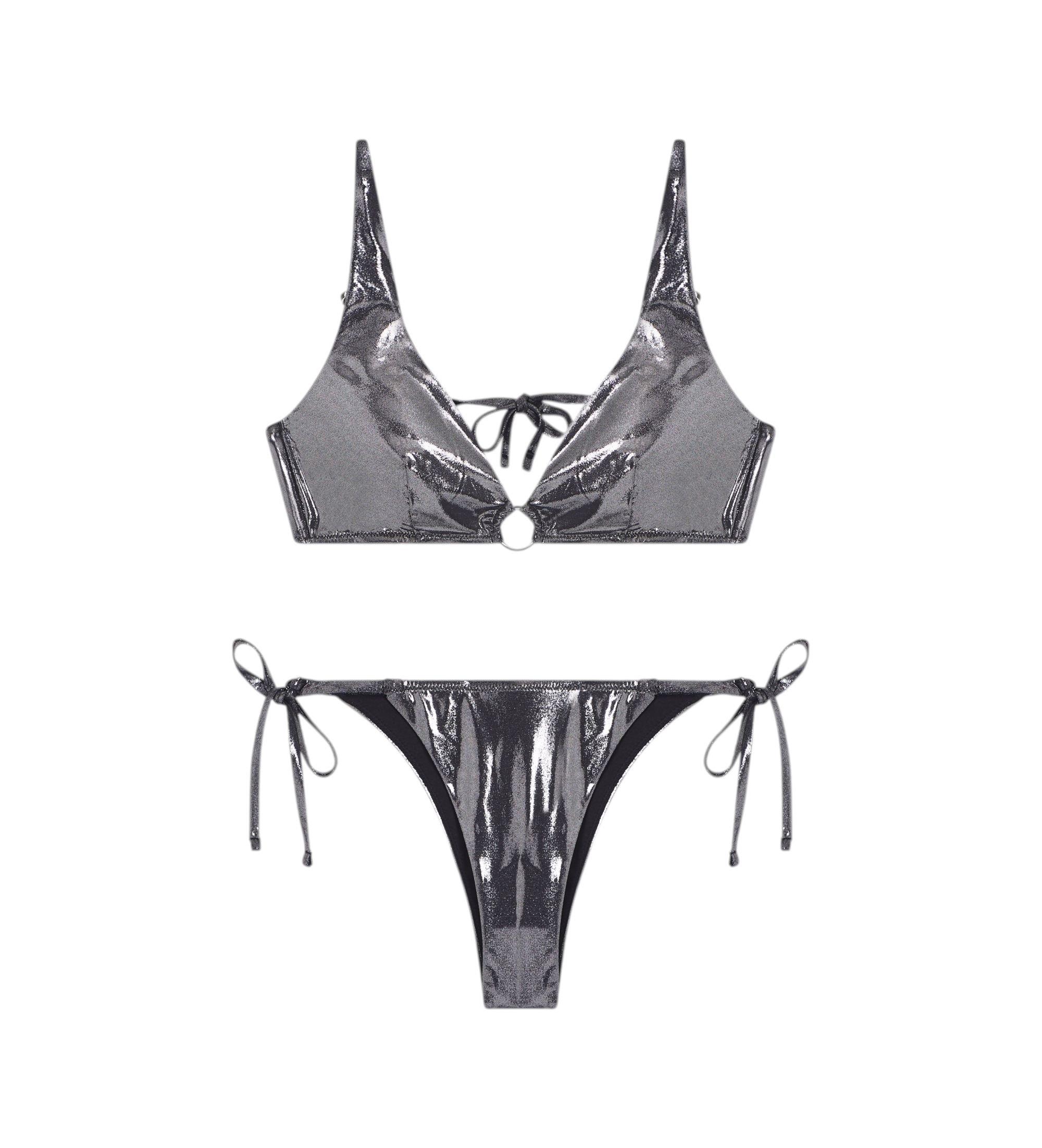 Emporio Armani für Damen. EW003289_AF20256 Bikini Under schwarz (L), Strandbekleidung, Polyamid
