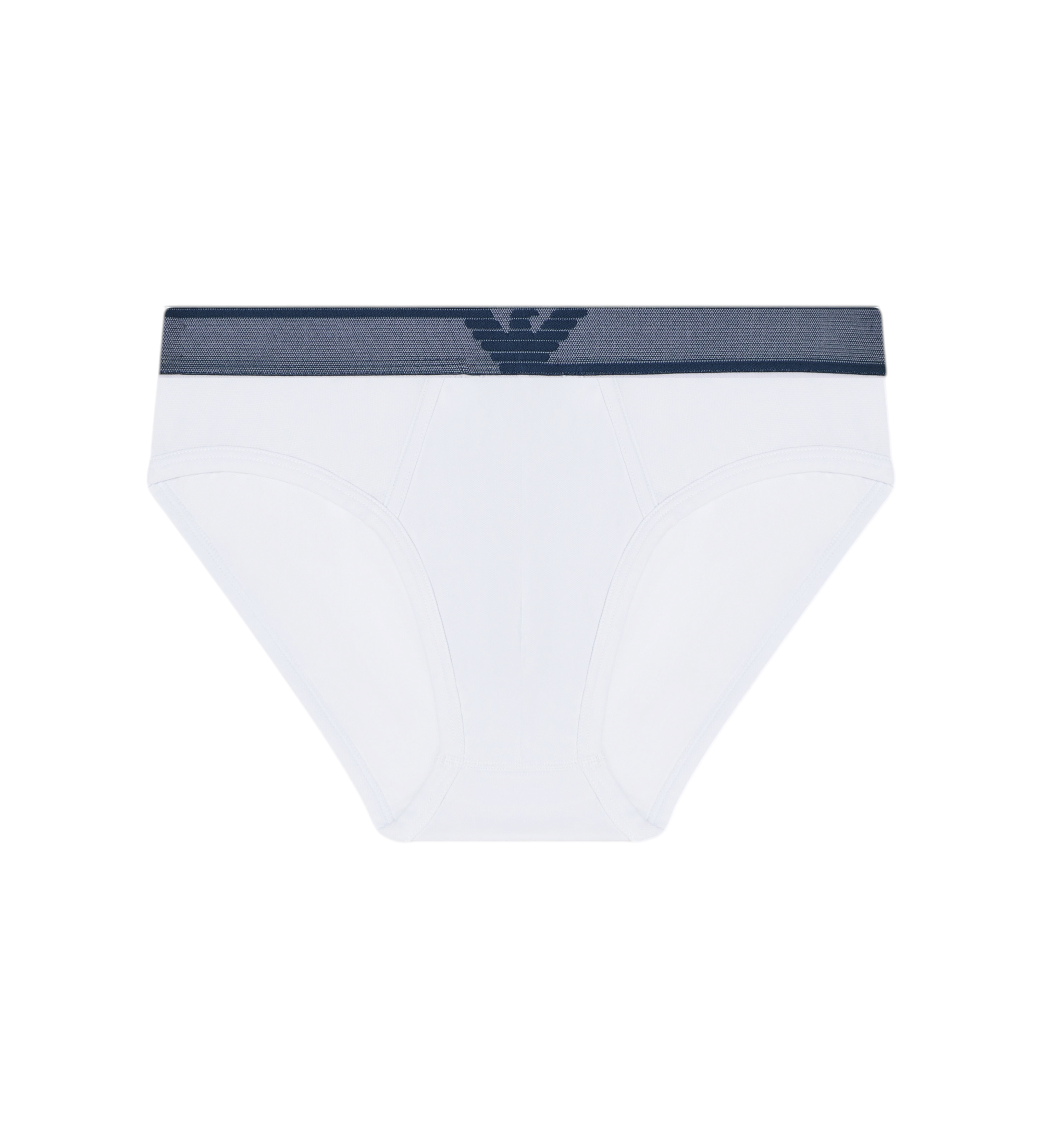 Emporio Armani für Herren. EM000233_AF18895 Slips Stretch Piquet weiß (M), Heimtextilien, Modal