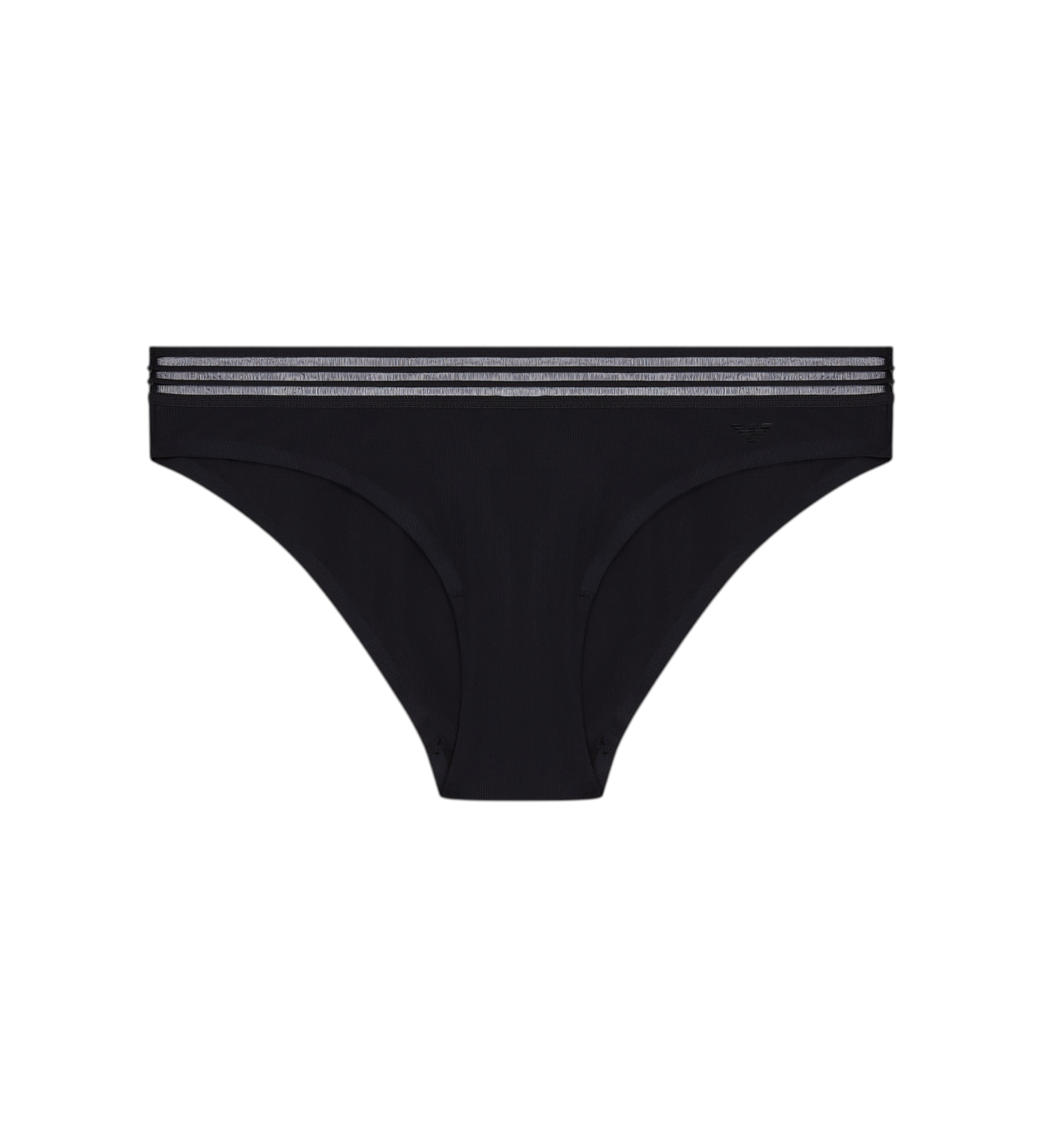 Emporio Armani für Damen. EW001841_AF19029 Schwarzer Stoffslip (M), Heimtextilien, Baumwolle