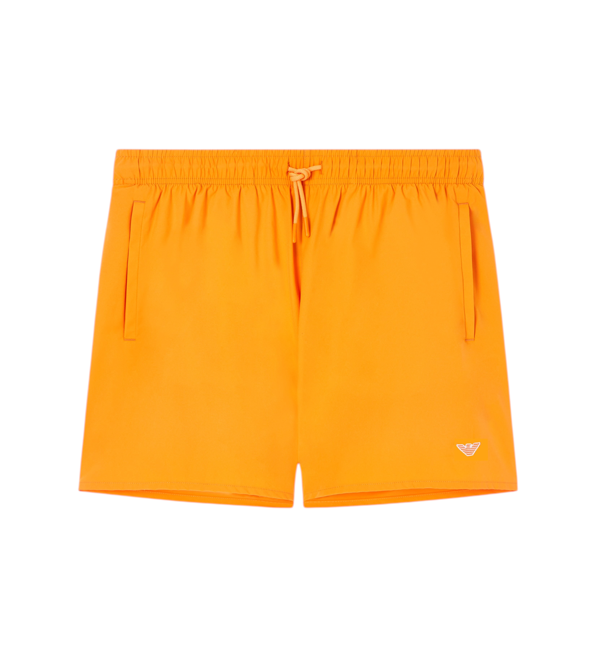 Emporio Armani für Herren. EM000583_AF20424 Unverzichtbarer orangefarbener Badeanzug (S), Strandbekleidung, Polyester