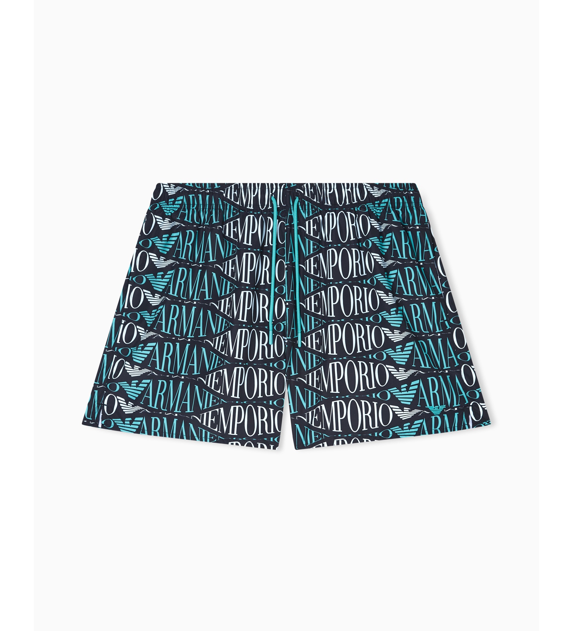 Emporio Armani für Herren. EM000583_AF20442 Design Badeanzug schwarz (S), Strandbekleidung, Polyester