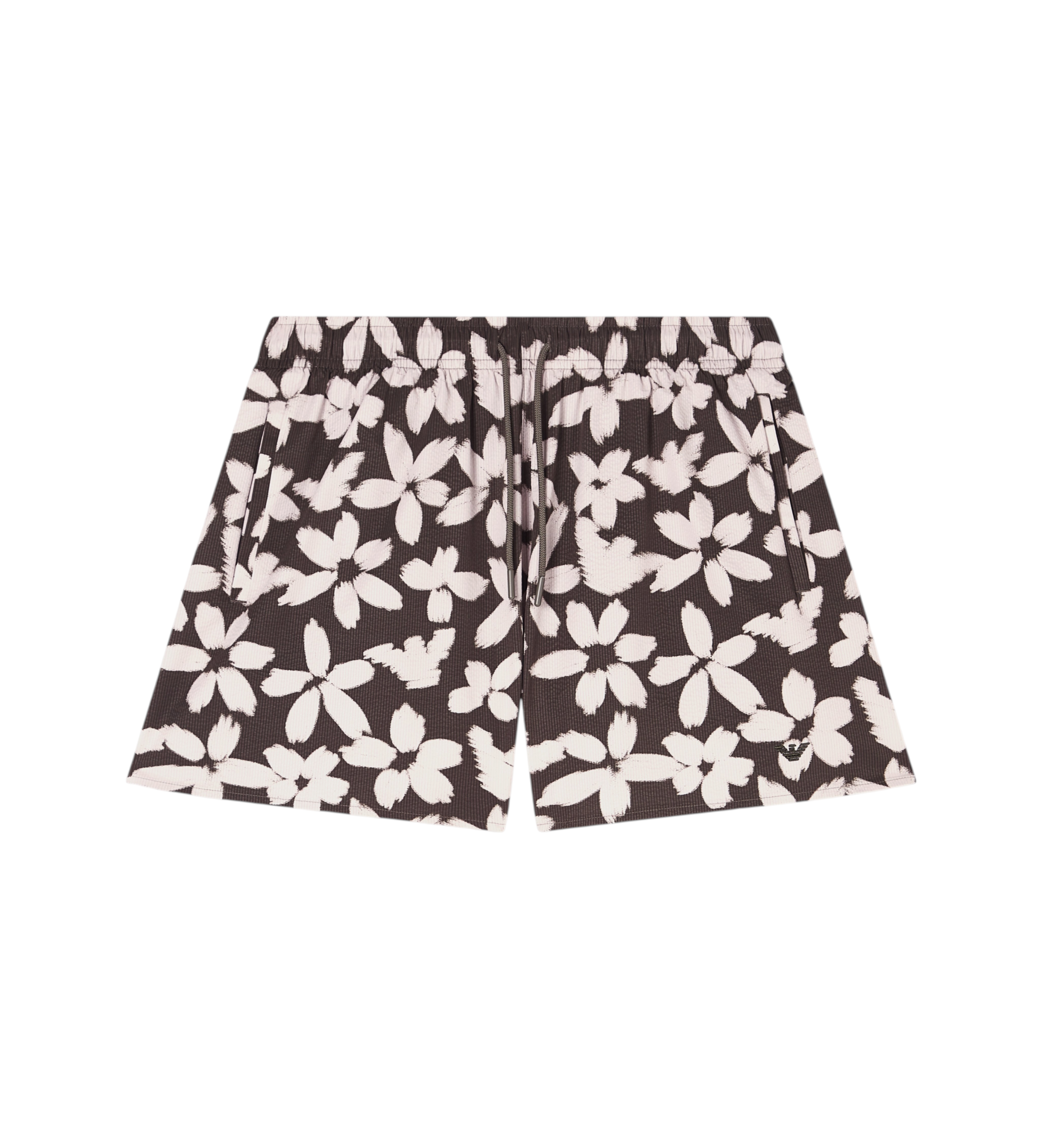 Emporio Armani für Herren. EM000583_AF20443 Eagle grüner Badeanzug (S), Strandbekleidung, Polyester