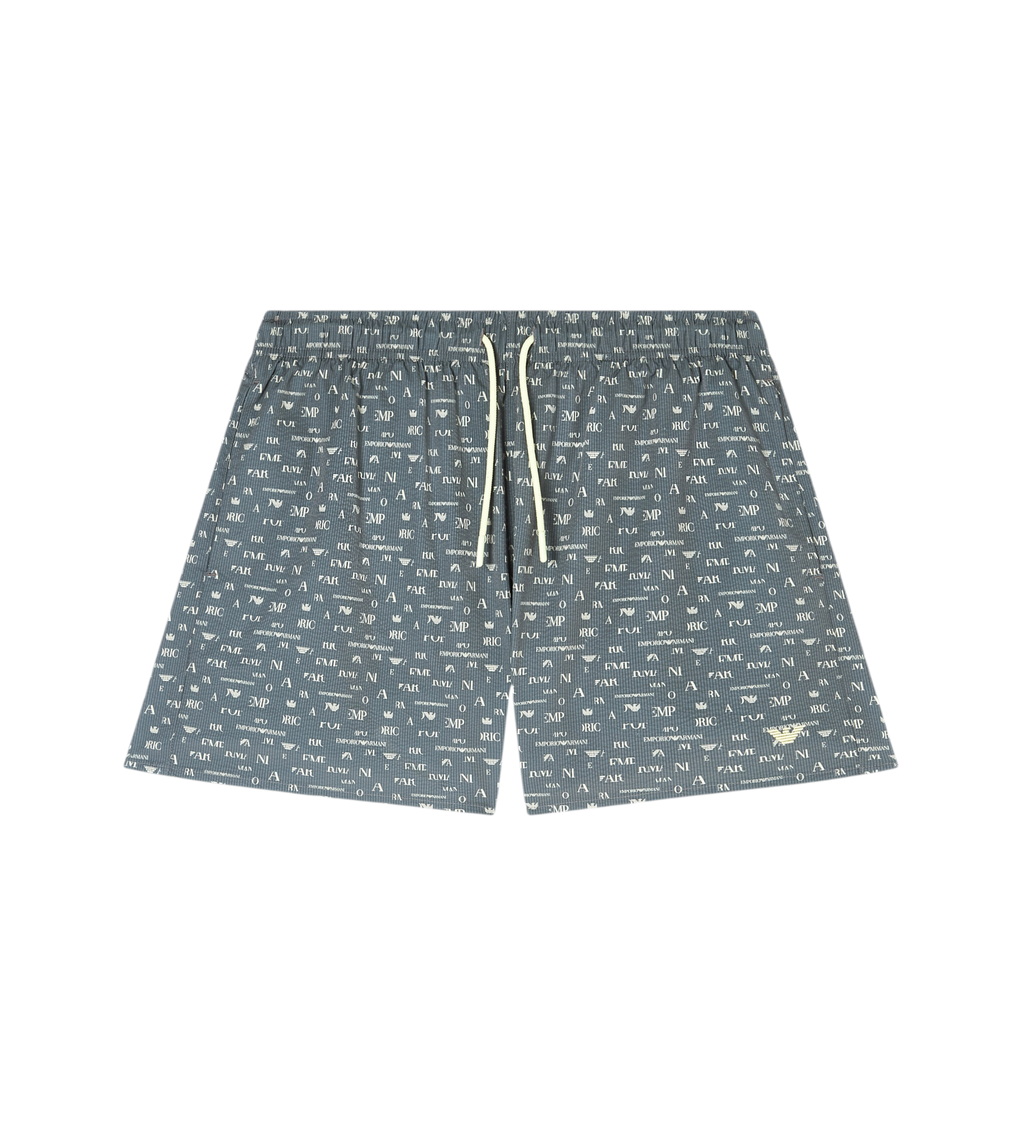 Emporio Armani für Herren. EM000583_AF20667 Logo Badeanzug grün (XL), Strandbekleidung, Polyester