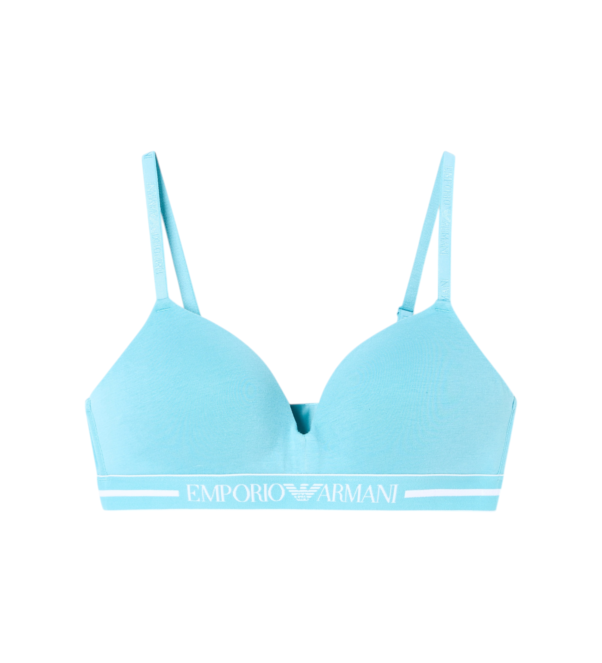 Emporio Armani für Damen. EW000442_AF19023 Tages-BH blau (S), Heimtextilien, Baumwolle