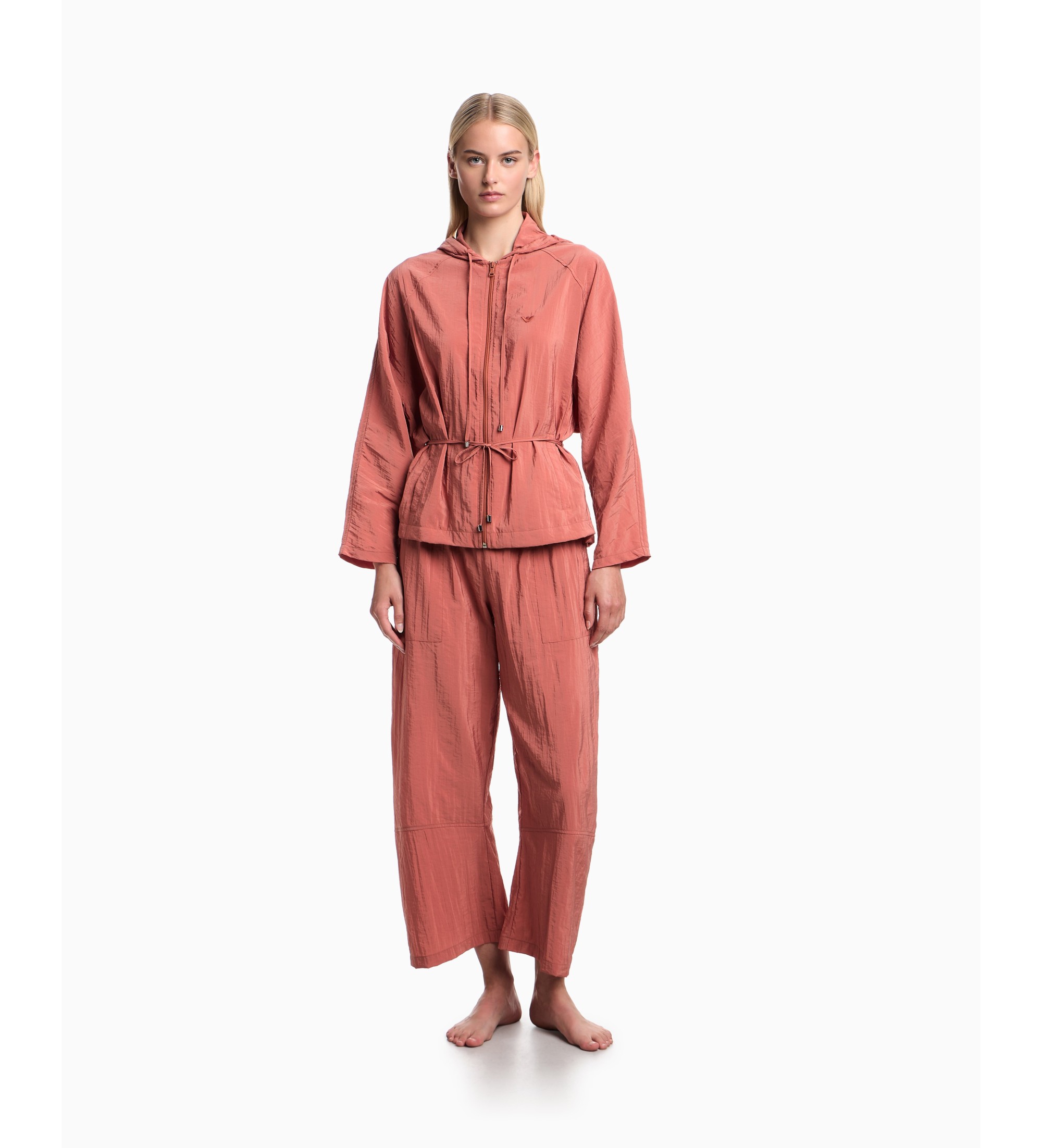 Emporio Armani für Damen. EW003403_AF20245 Terra Hose braun (XL), Lässig, Polyamid