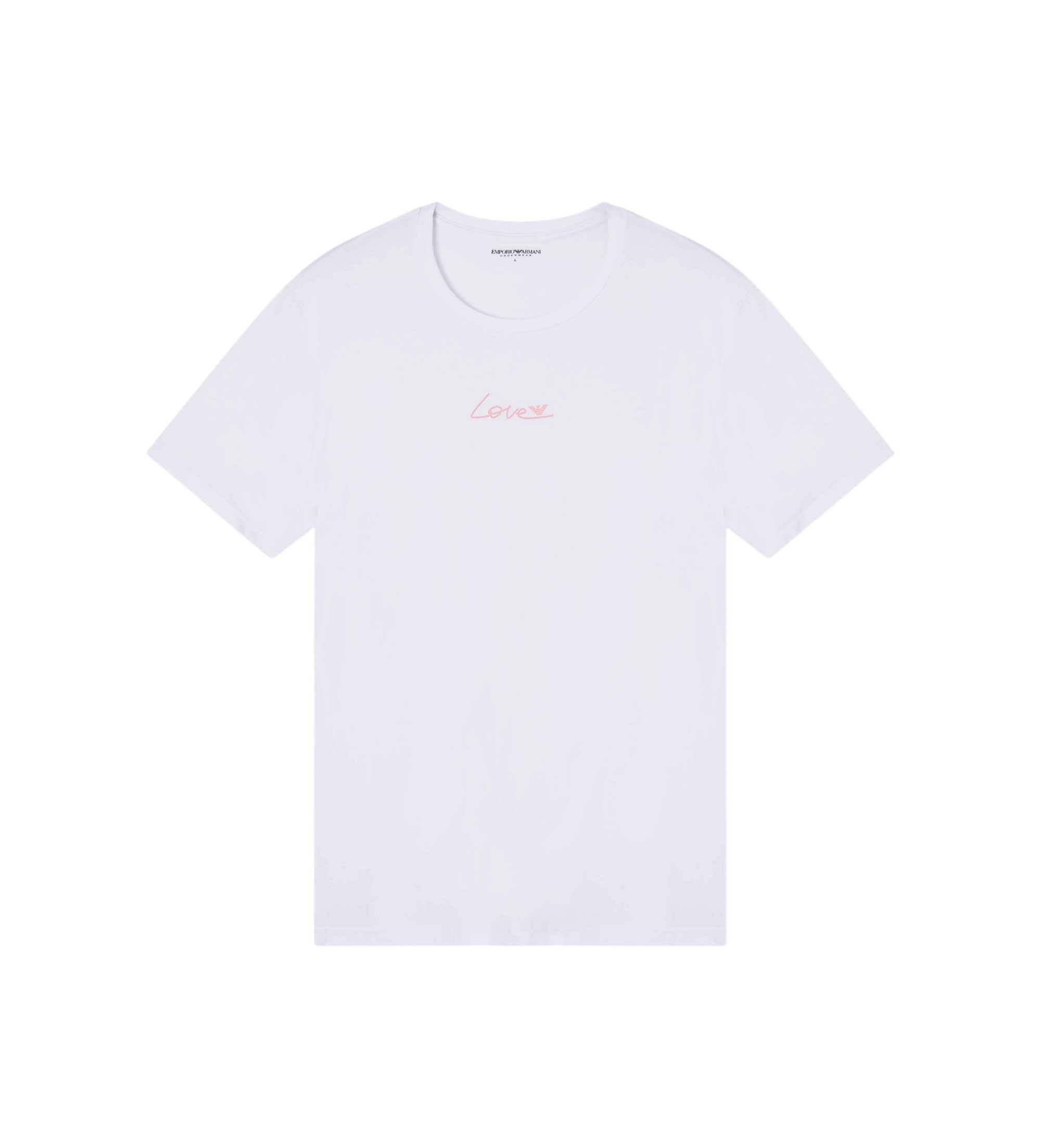 Emporio Armani für Herren. EM000377_AF19049 T-Shirt San Valentine weiß (M), Lässig, Baumwolle, Kurzarm