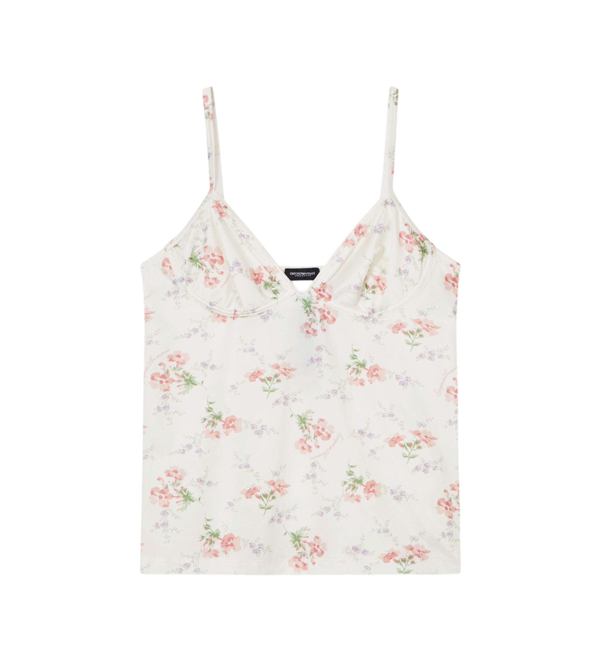 Emporio Armani für Damen. EW001944_AF19035 Micro-T-Shirt weiß (L), Heimtextilien, Polyamid, Ärmellos / Hosenträger