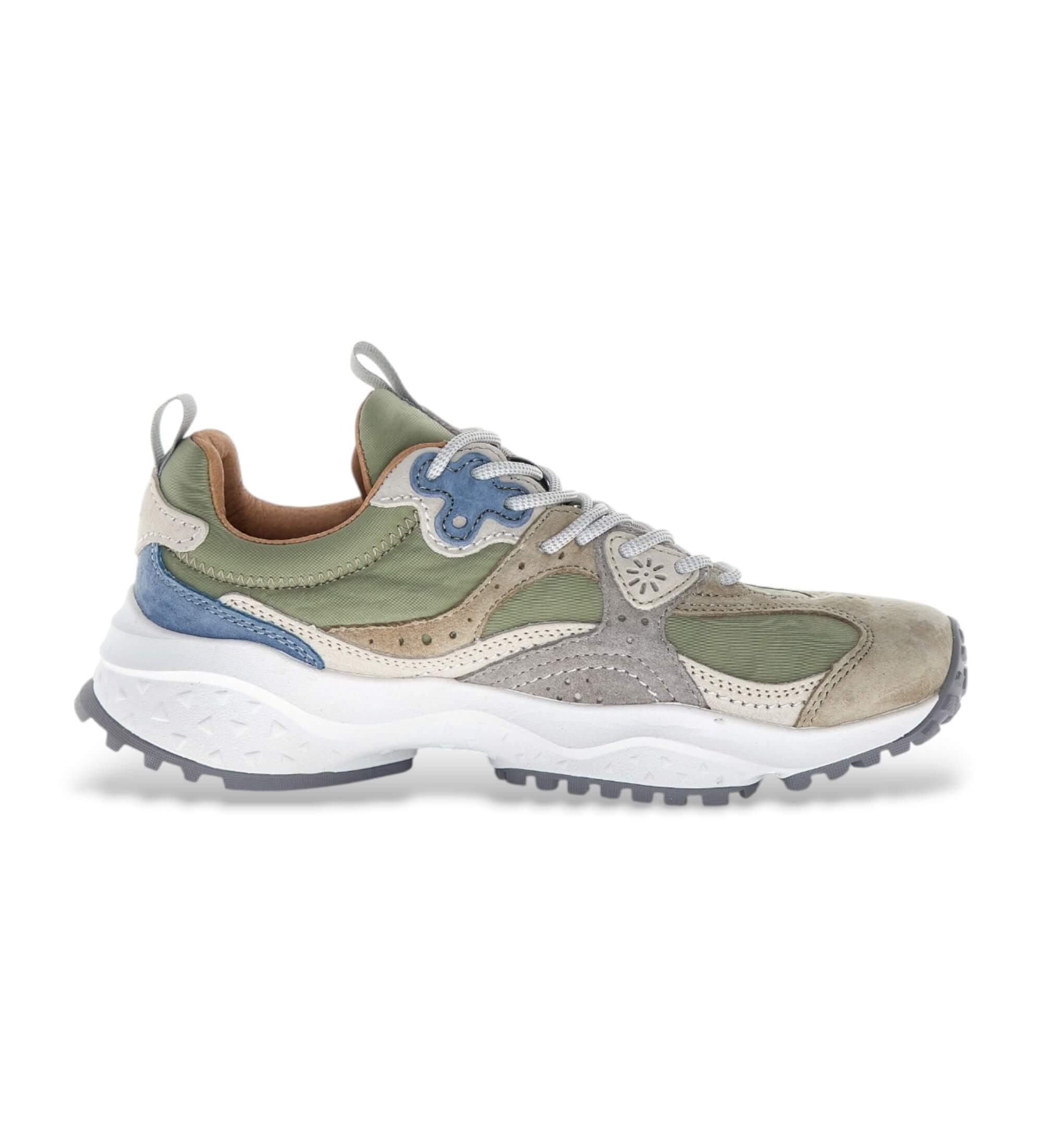 Flower Mountain Unisex. 2019505 Mehrfarbige Wave-Schuhe (41), Wohnung, Schnürsenkel, Lässig, Nylon