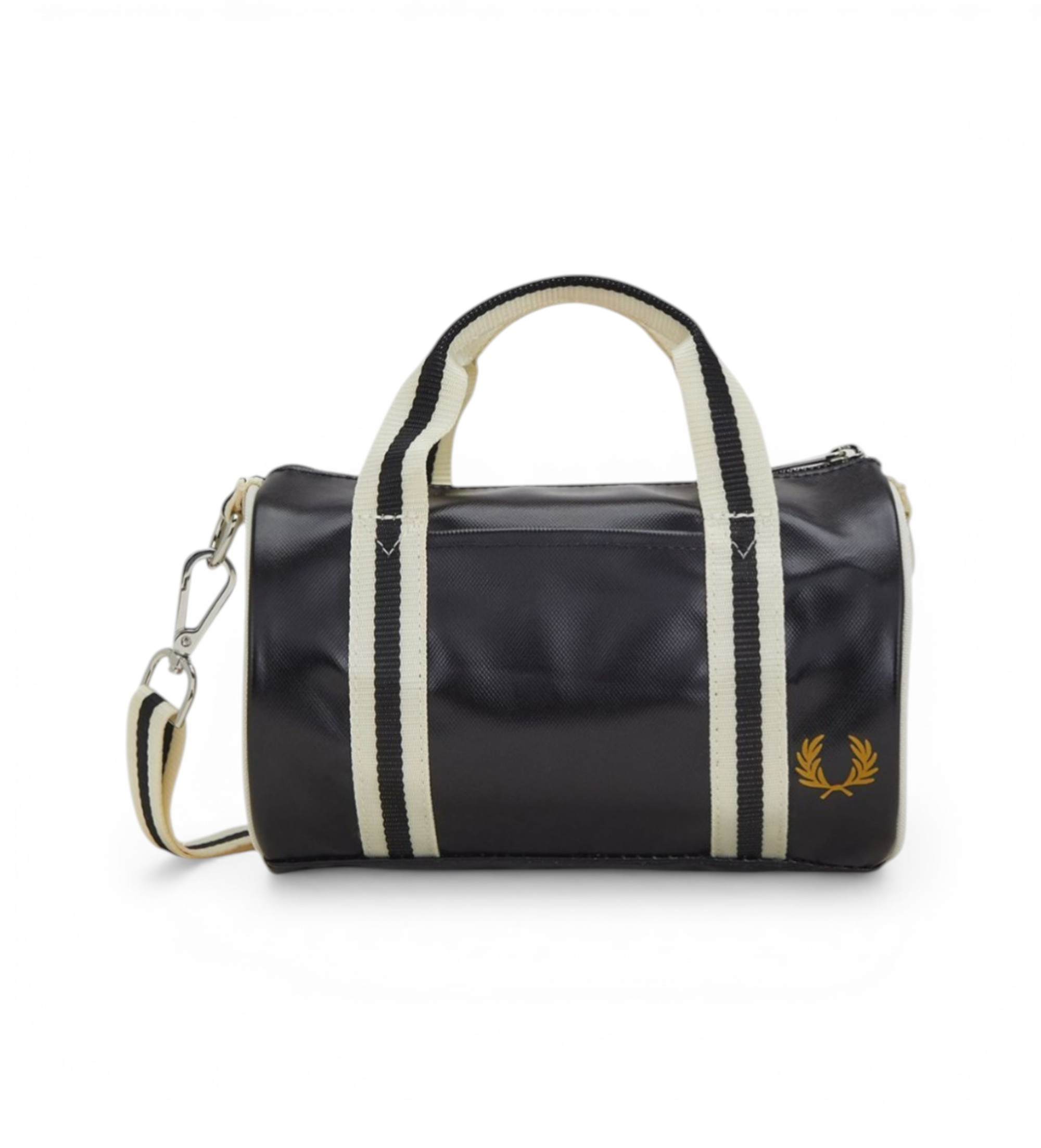 Fred Perry für Herren. L9256 Klassische Sporttasche im Miniformat schwarz (OSFA), Lässig, Polyester