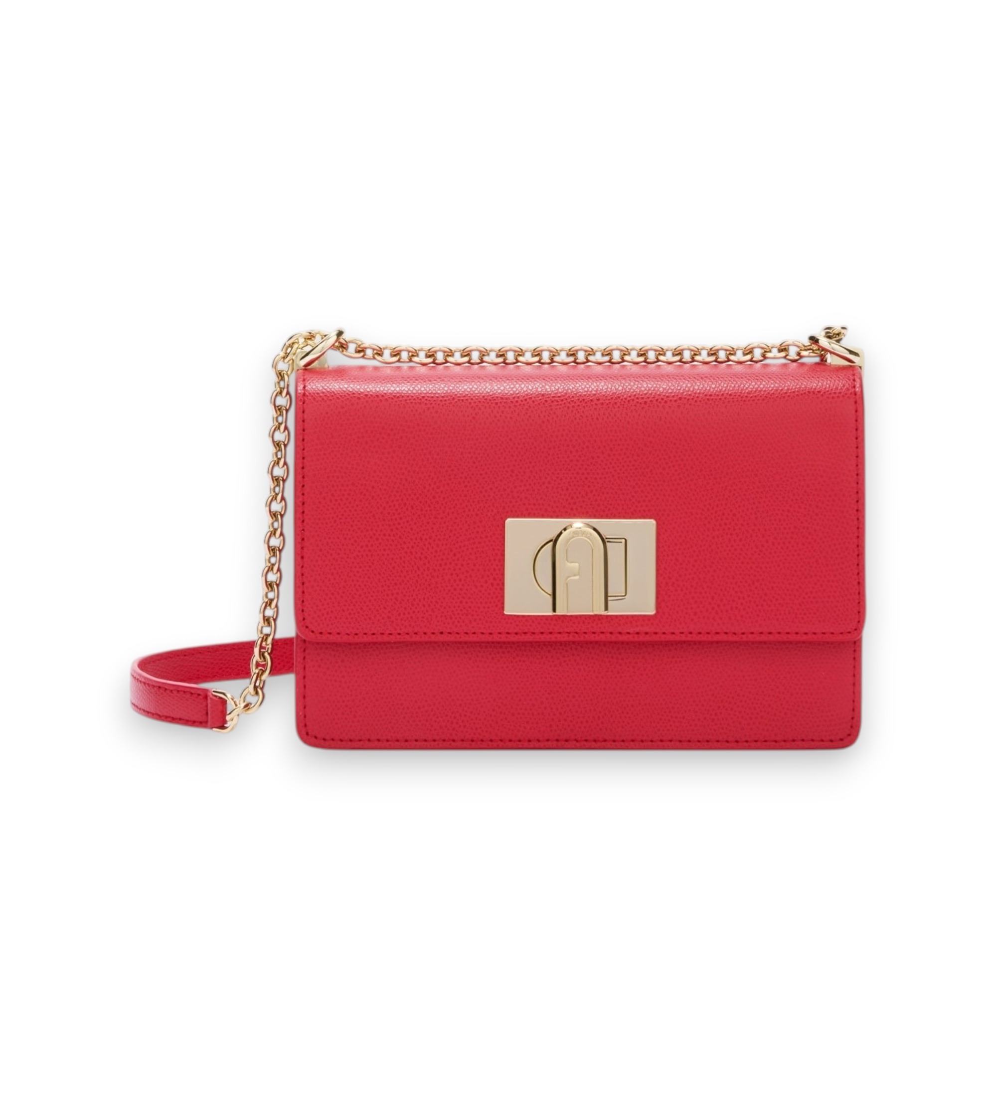 Furlavoor vrouwen. BAFKACO-ARE000 Schoudertas 1927 Mini rood (OSFA), Casual, Leer