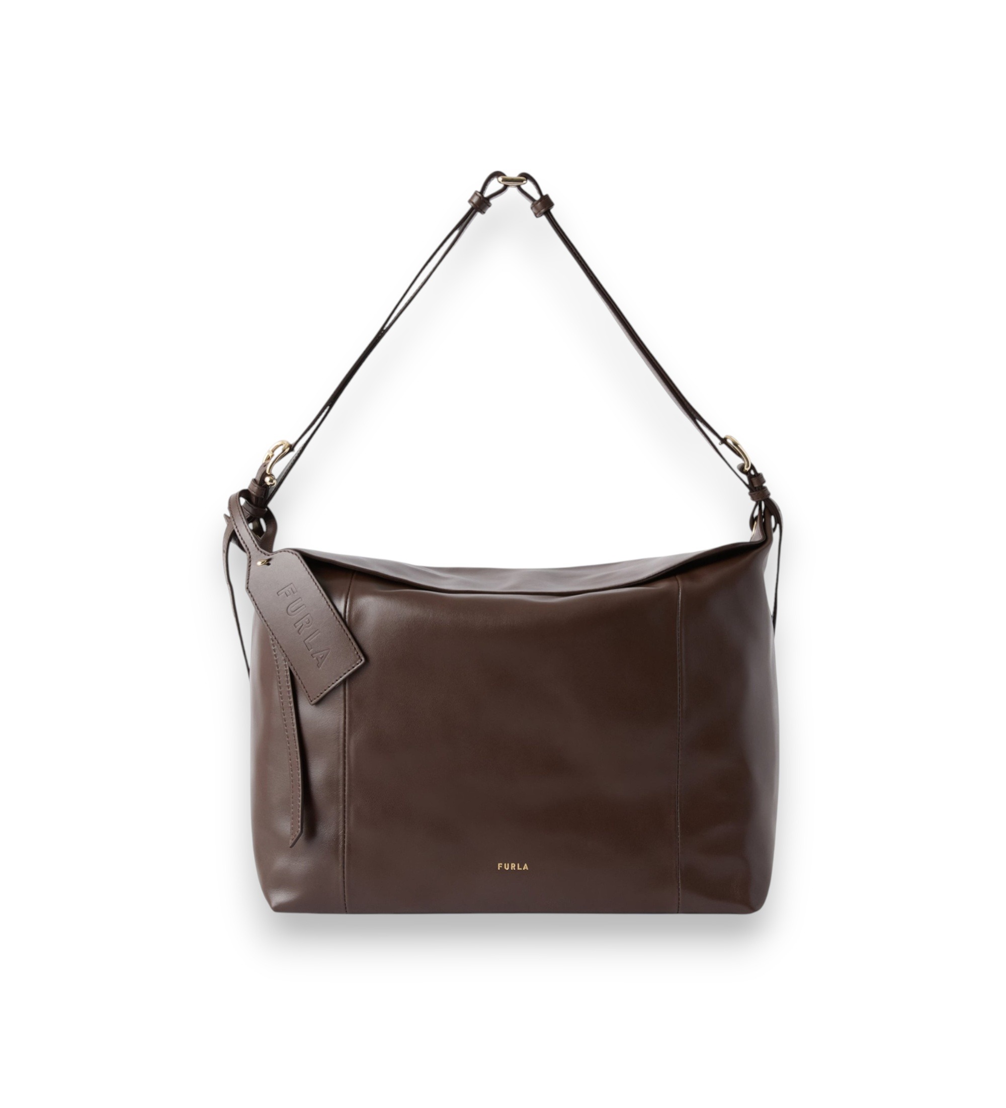 Furla für Damen. WB02110-BX4184 Braune Ginevra-Tasche (OSFA), Lässig, Klassisch, Leder