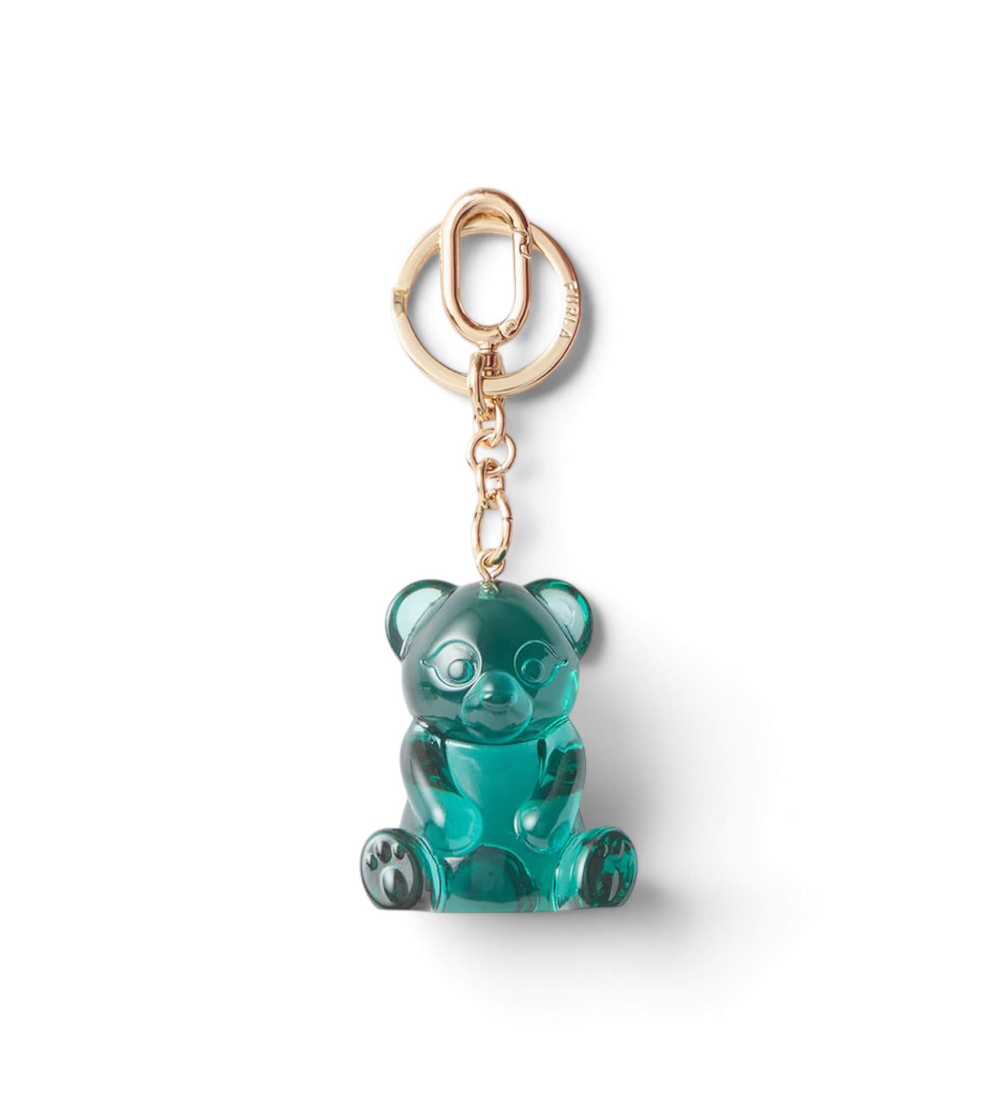 Furla für Damen. WR00846-BX3789 Schlüsselanhänger Allegra Bear grün (OSFA), Lässig, Synthetisch