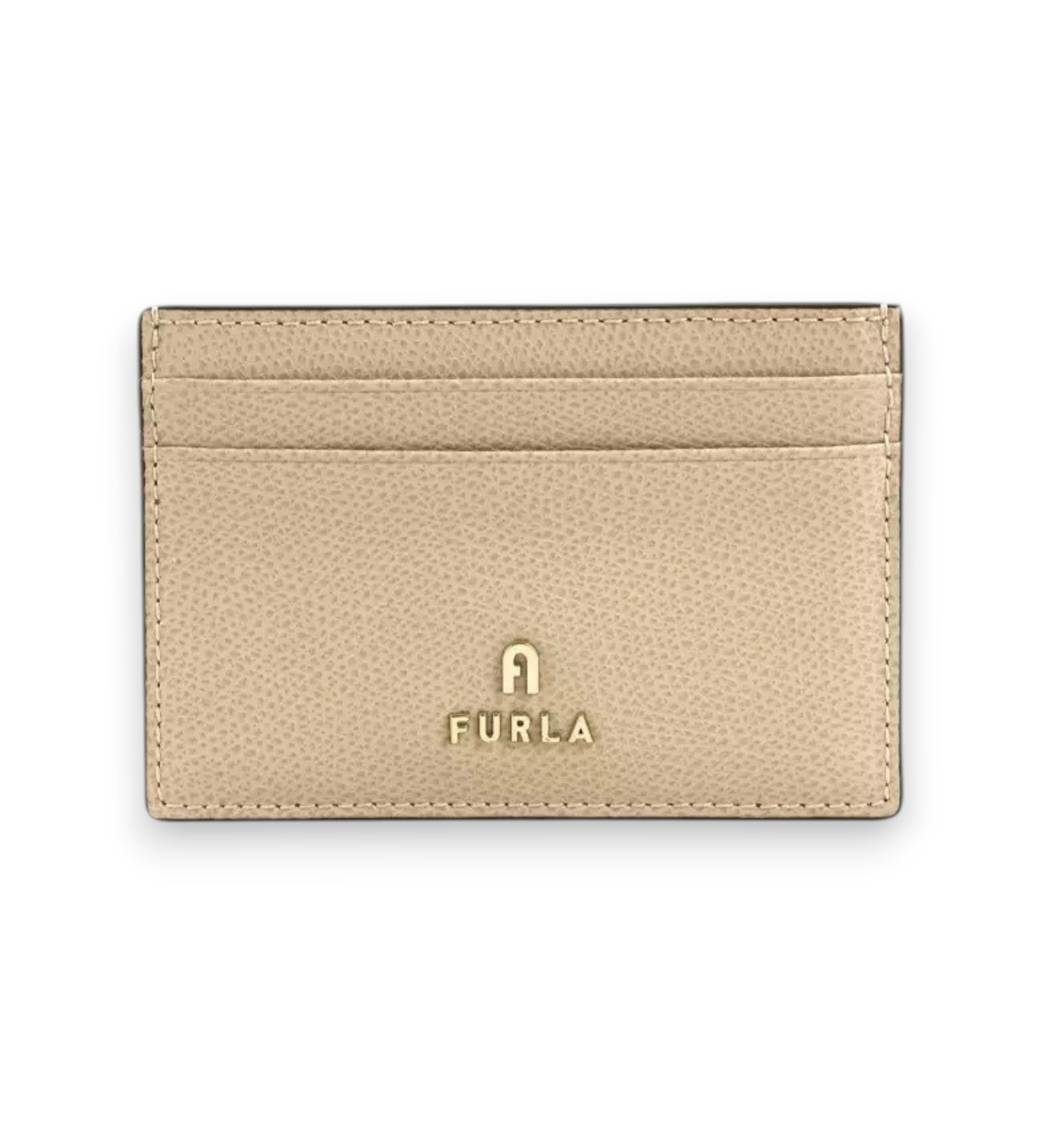 Furlavoor vrouwen. WP00305-ARE000 Camelia kaarthouder beige (OSFA), Casual, Klassiek, Leer