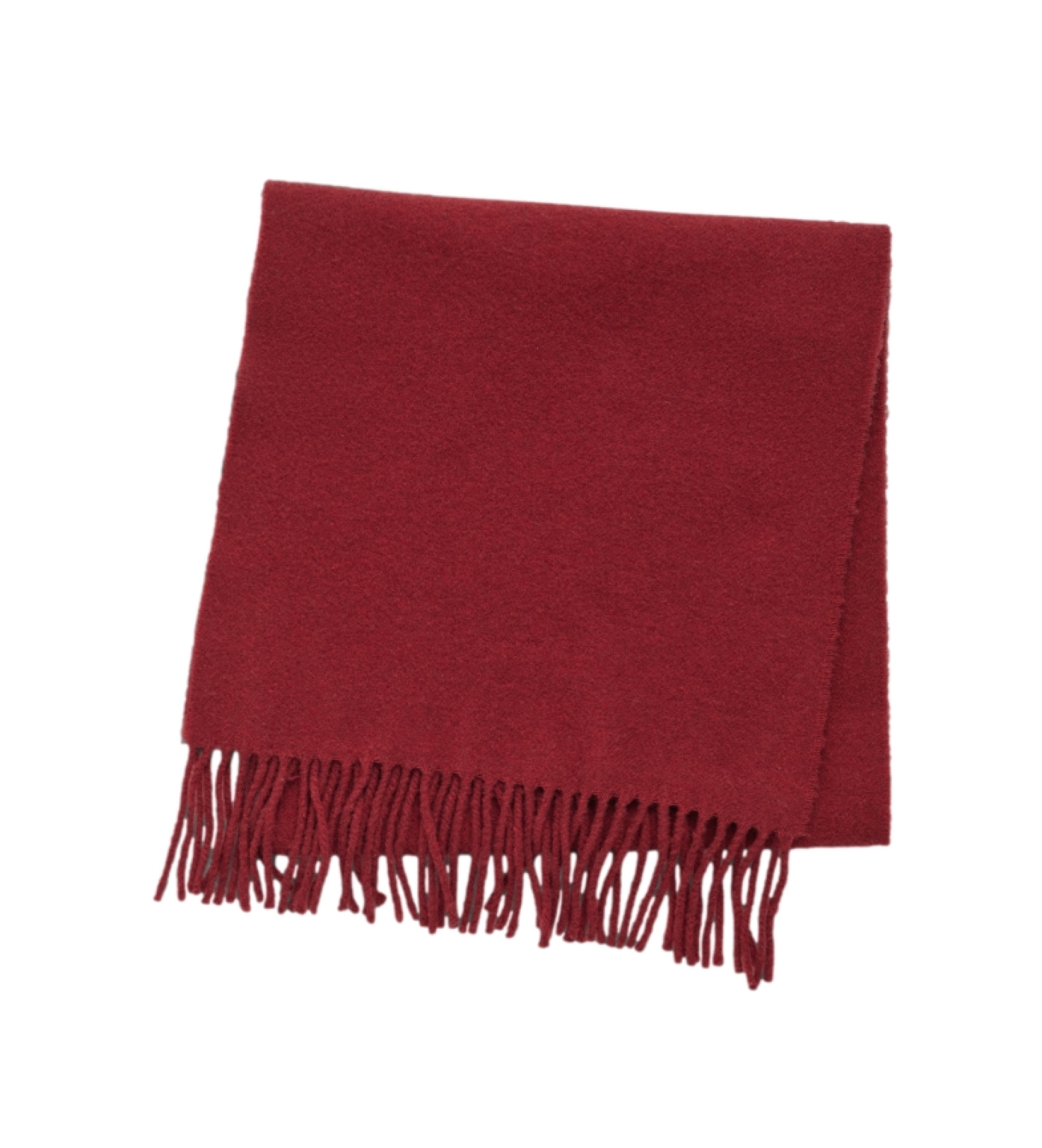 Gant für Herren. 9920203 Roter Wollschal (OSFA), Lässig, Wolle
