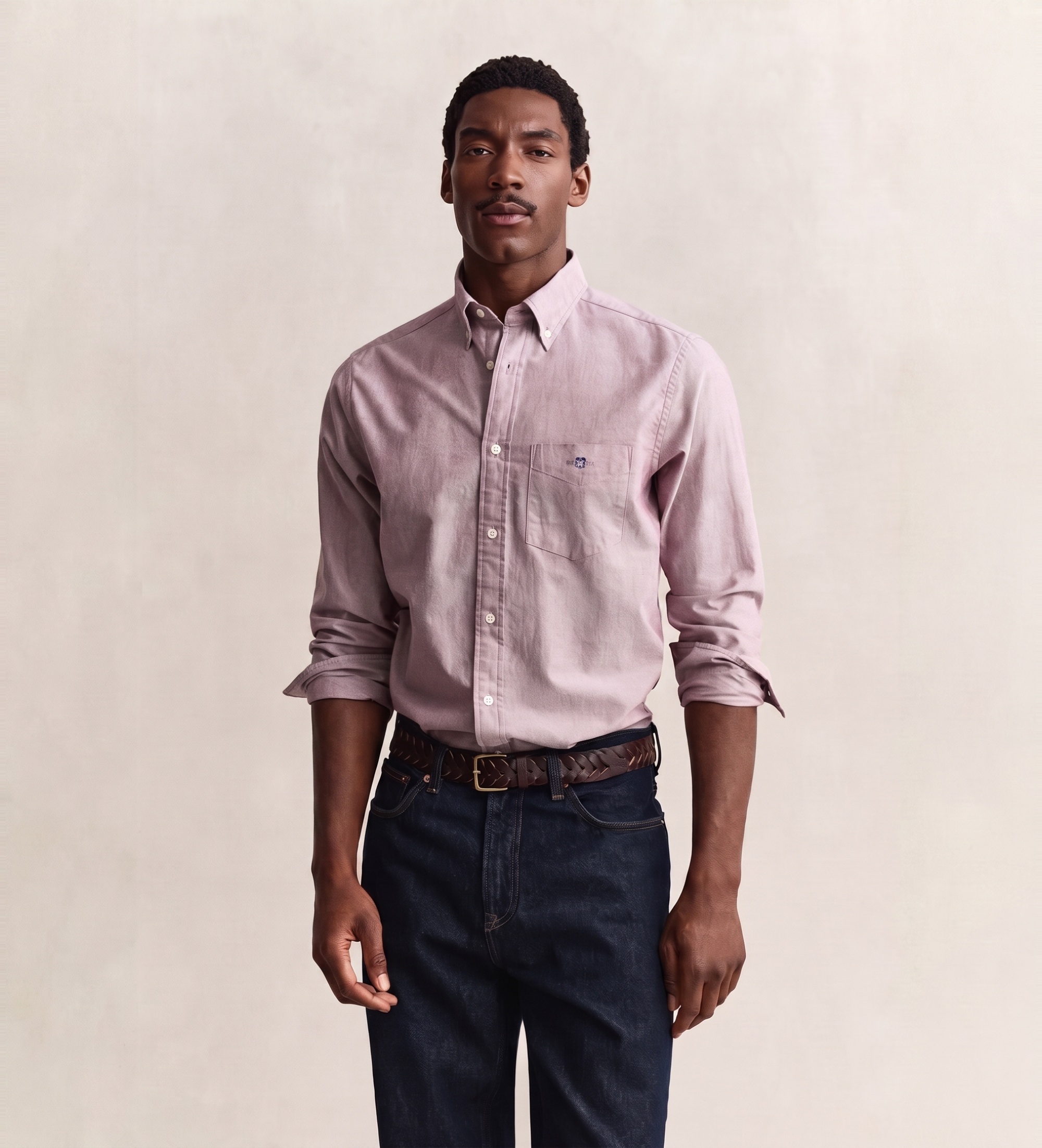 Gantvoor mannen. 3000200 Oxford Regular Fit overhemd Granaatrood (XL), Casual, Katoen, Klassiek, Lange mouwen, Bordeaux