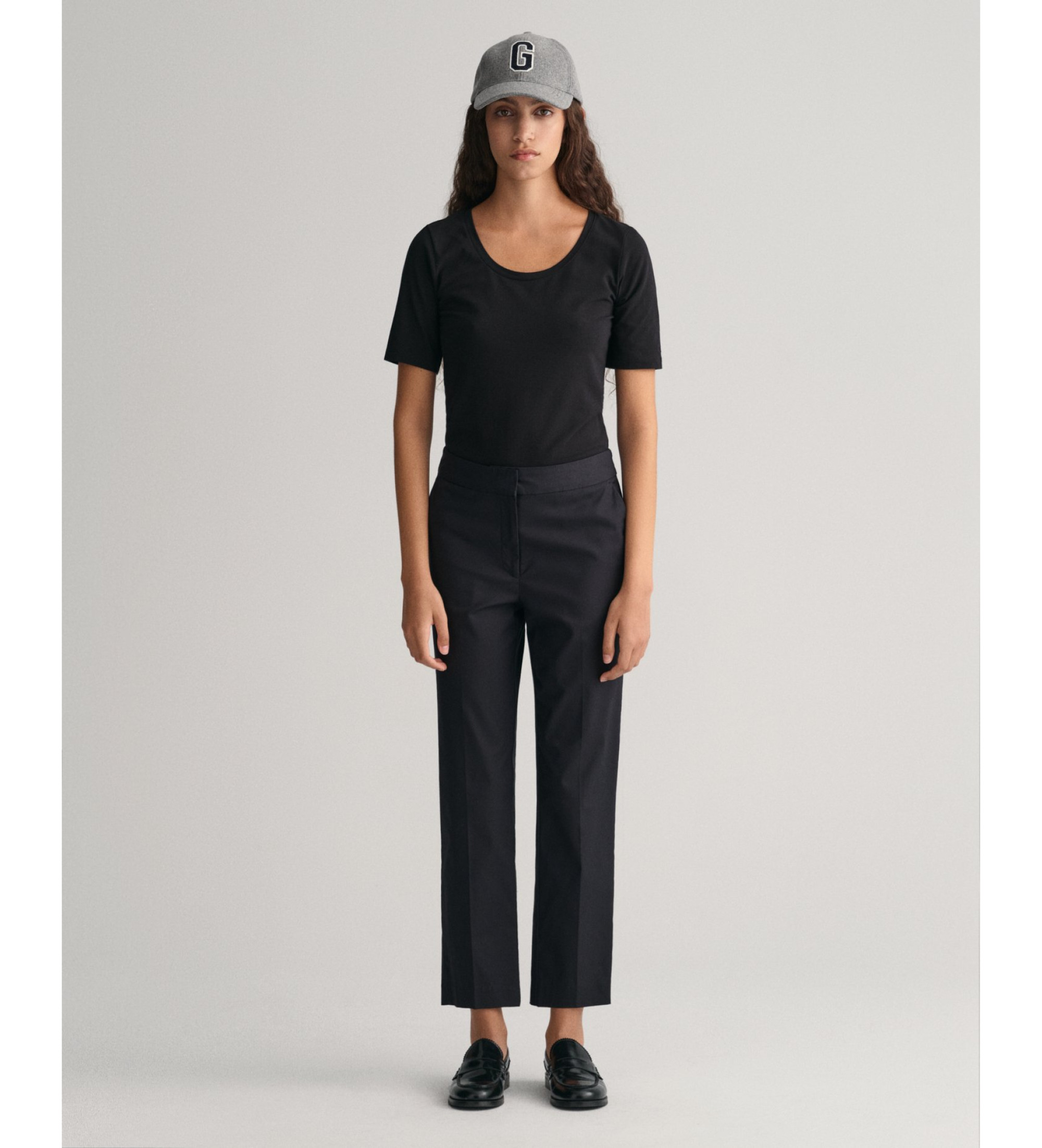 Gant für Damen. 4150237 Schmale Skinny-Hose schwarz (38), Lässig, Baumwolle