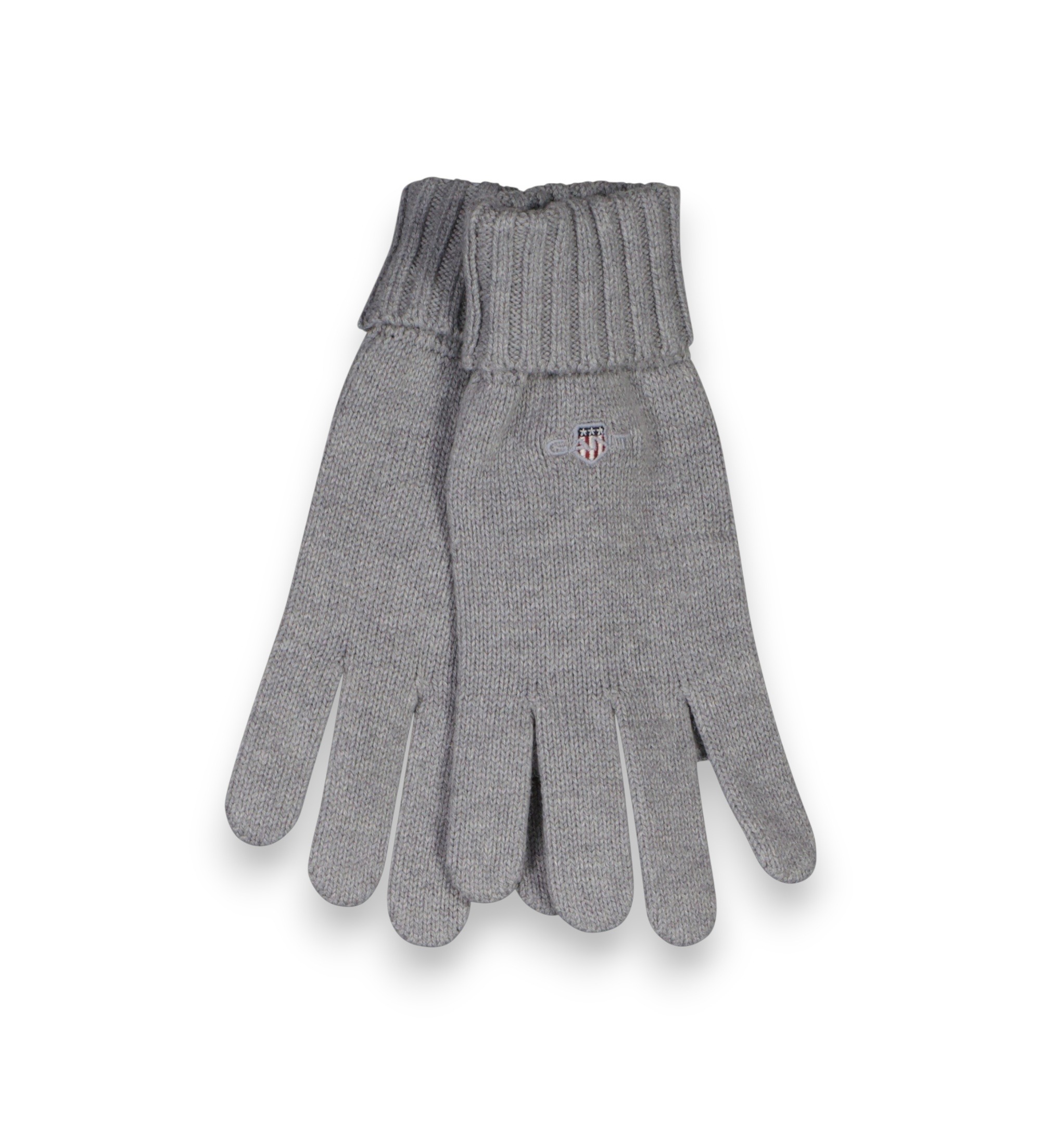 Gant für Herren. 9910047 Blend Logo Gloves Handschuhe grau (OSFA), Lässig, Baumwolle