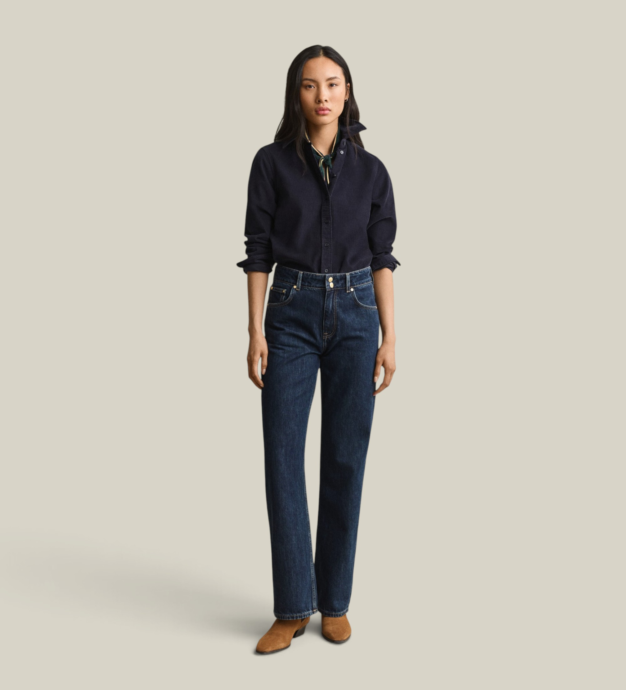 Gant für Damen. 4100323 Jeans Relaxed Double marineblau (28), Lässig, Denim