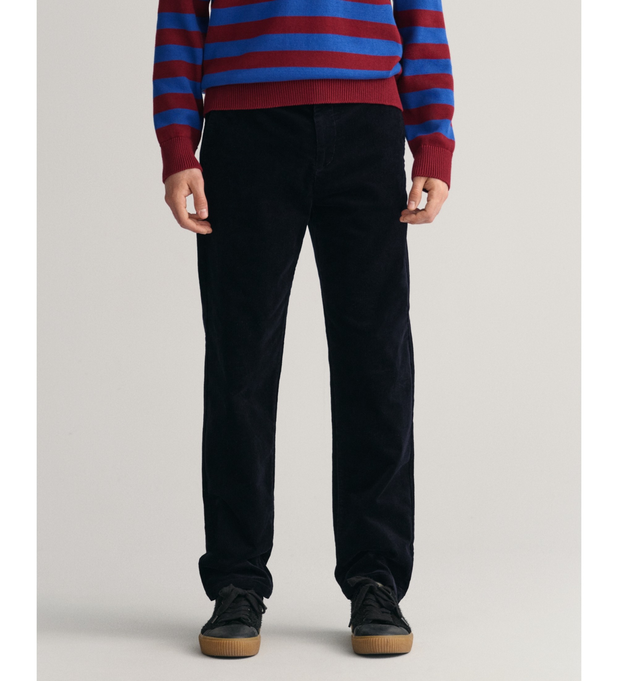 Gant für Herren. 1505233 Regular Fit Cordhose in Marineblau (32/32), Lässig, Kord