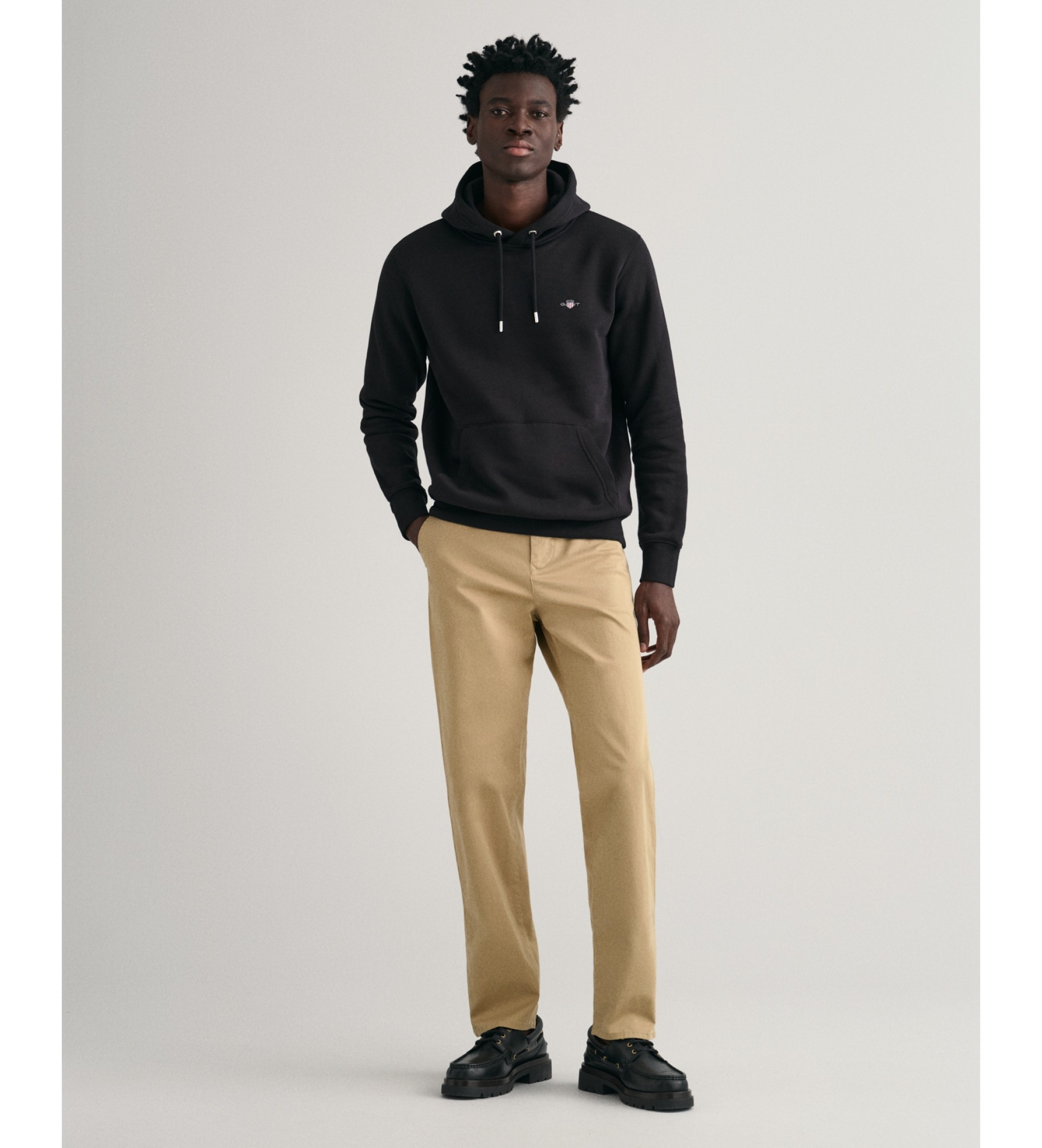 Gant für Herren. 1505222 Chino-Hose aus Twill im Regular Fit (32/34), Lässig, Baumwolle, Bio-Baumwolle, Nachhaltig