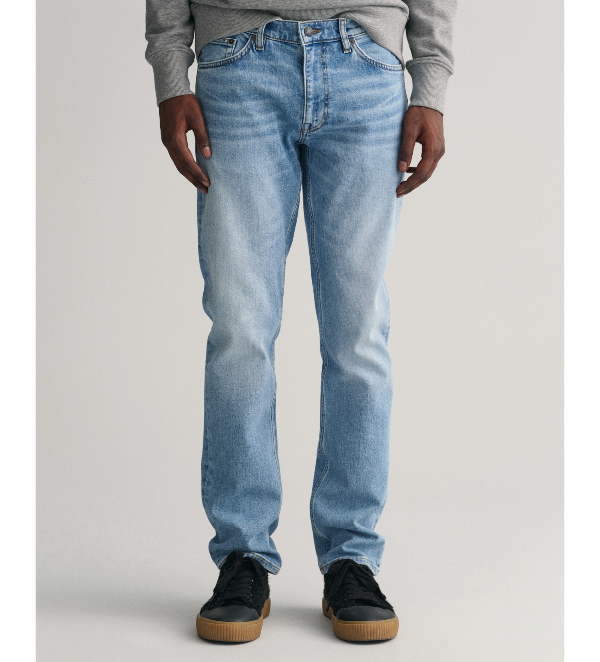 Gant für Herren. 1000261 Jeans Regular Fit blau (32/32), Lässig, Baumwolle, Denim