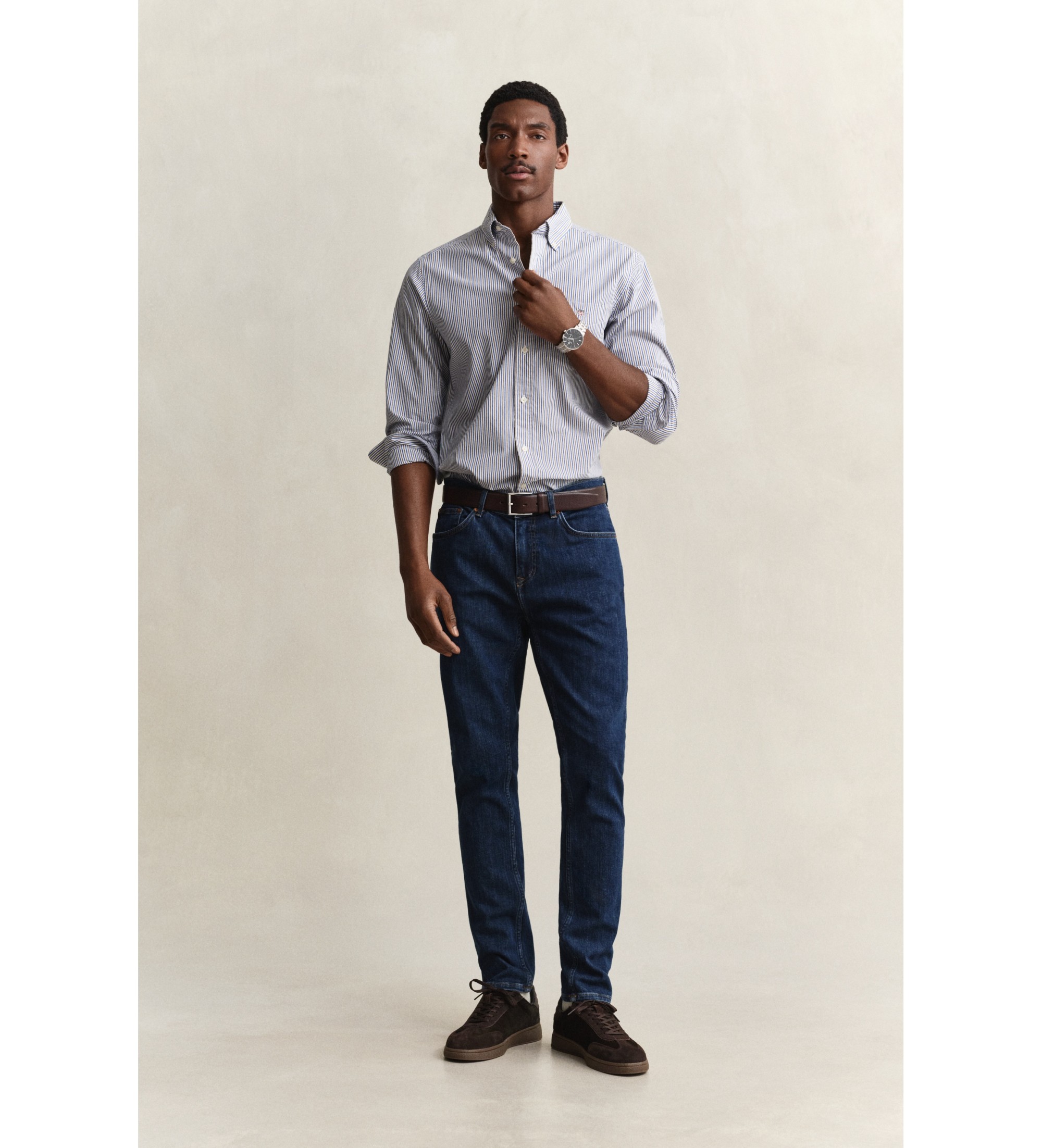 Gant für Herren. 1000020 Jaans Slim Fit blau (31/32), Lässig, Baumwolle, Denim