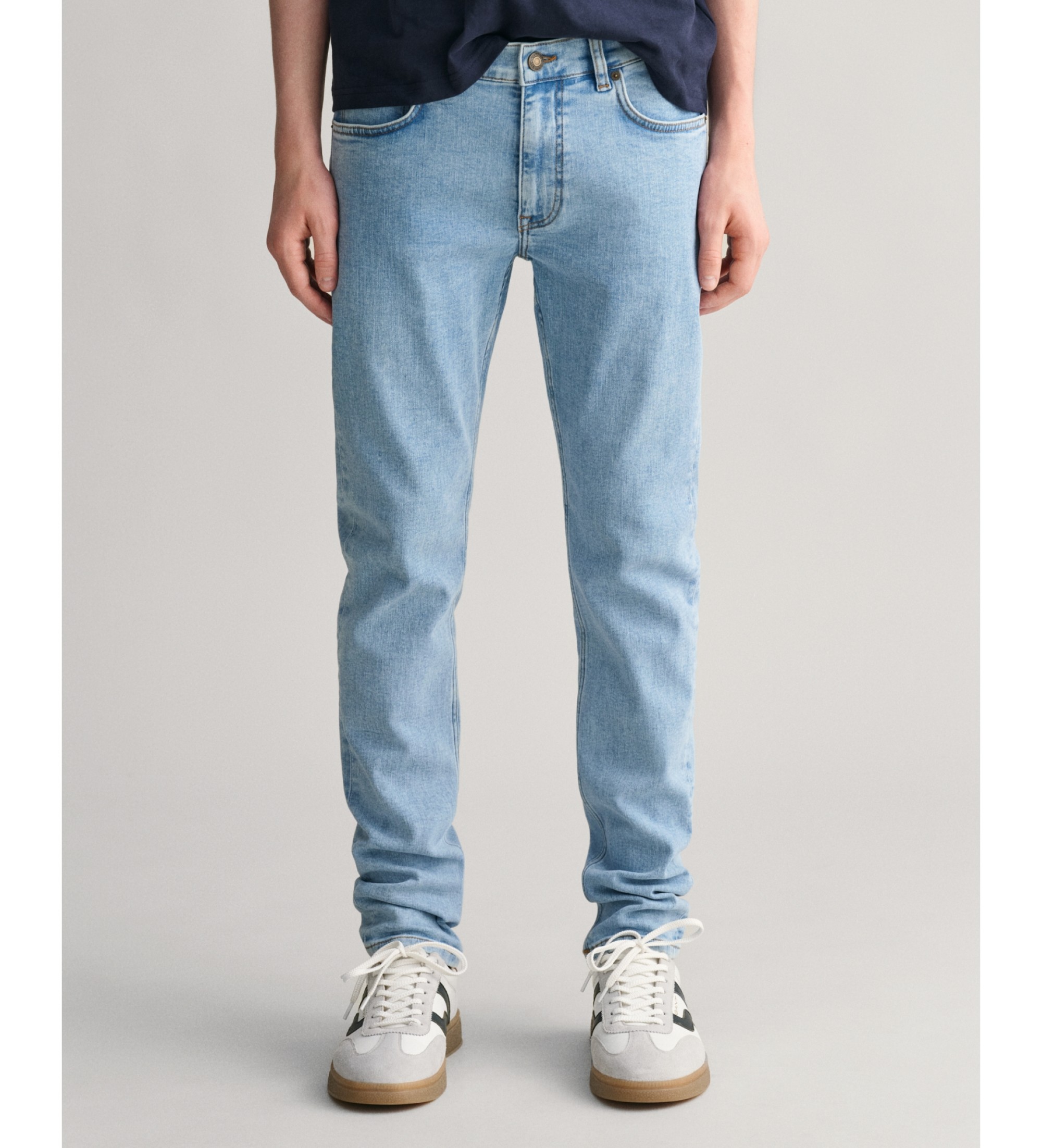 Gant für Jungen. 910095 Slim Fit Jeans Teen Jungen blau (9años= 134cm), Lässig, Denim, Kinderbekleidung
