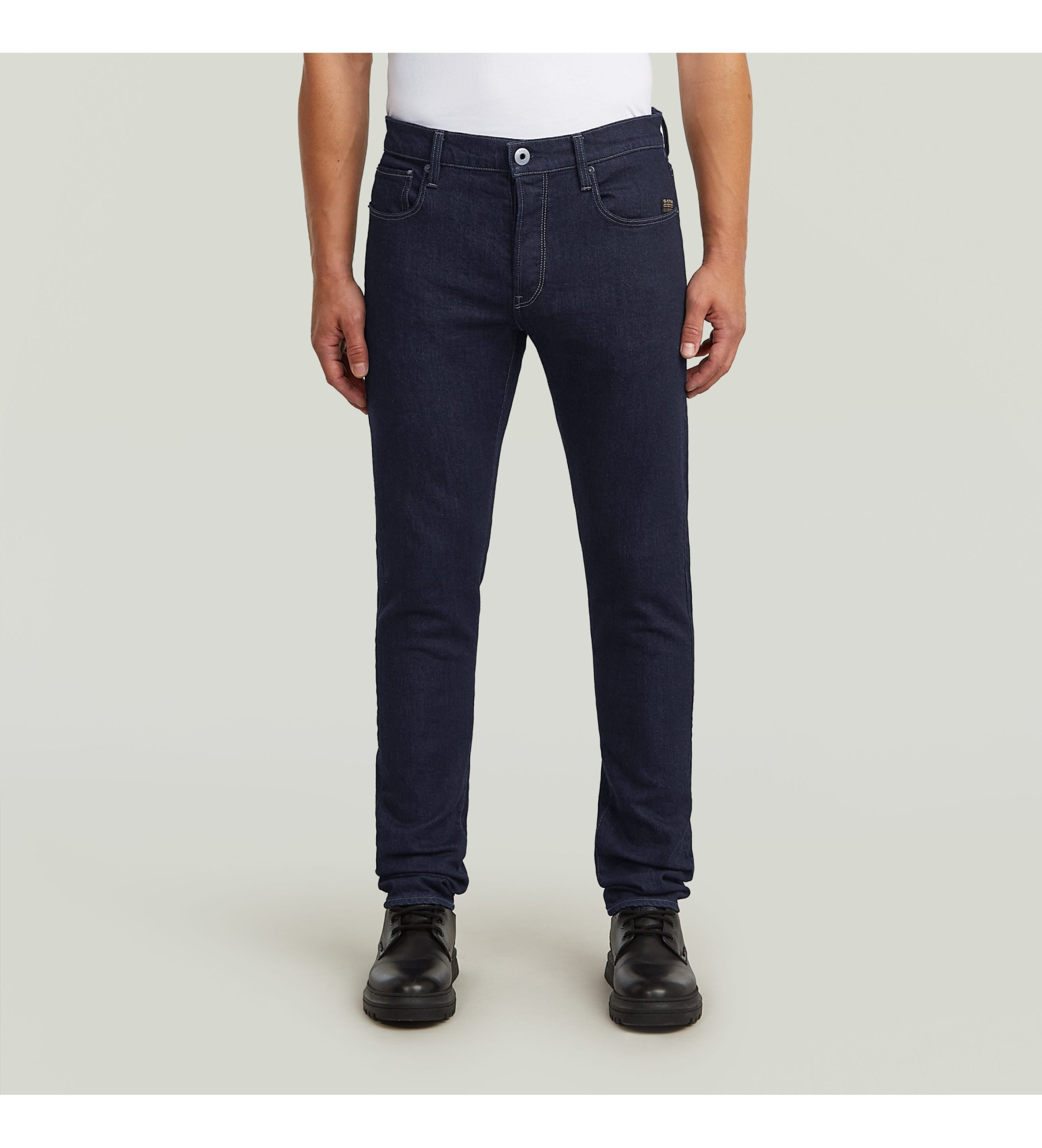 G-Star für Herren. 51001-E205-082 Jeans 3301 Slim blau (32/32), Lässig, Baumwolle, Denim