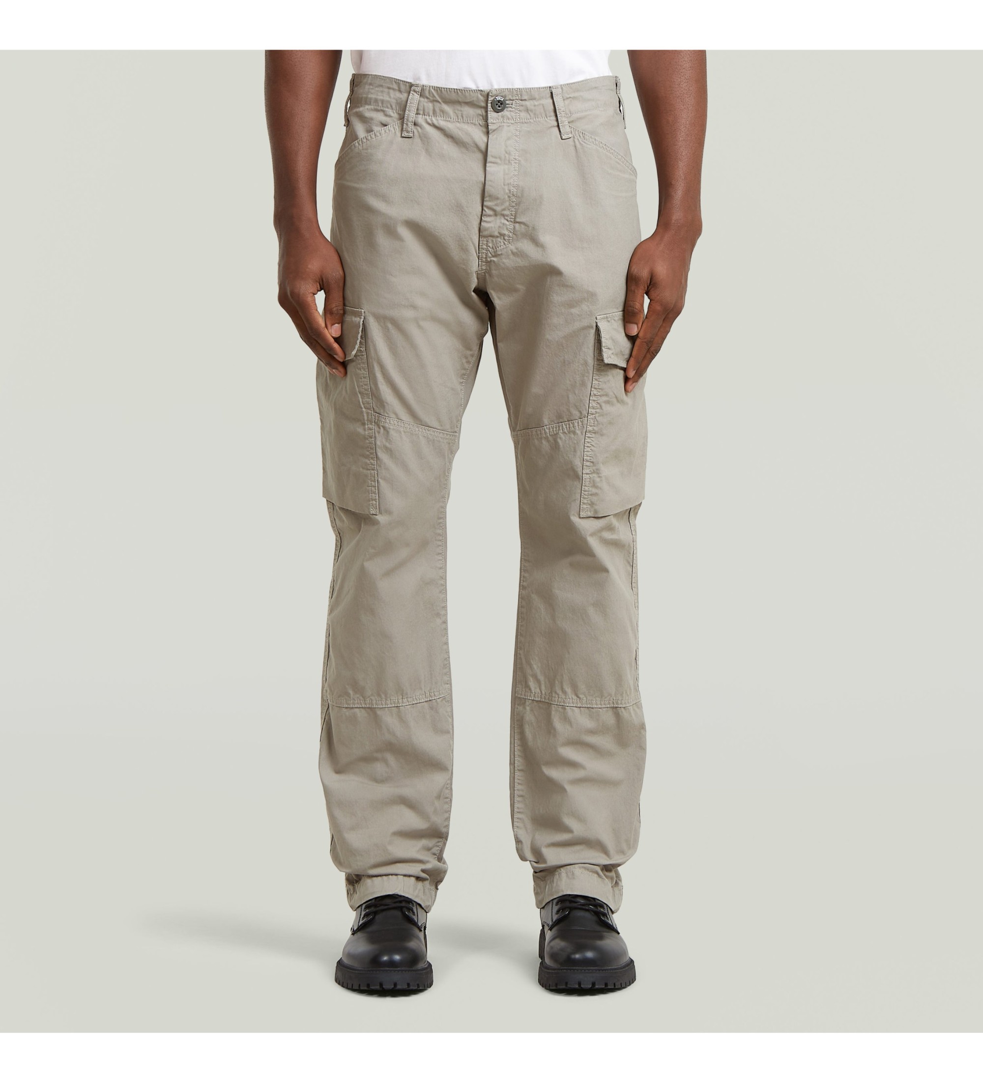 G-Star für Herren. D28376-D388-G107 Clean Regular Cargohose beige (33/32), Lässig, Baumwolle