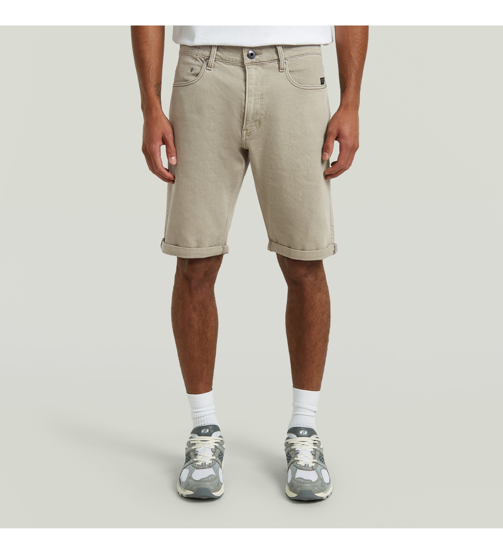 G-Star für Herren. D24430-E355-G107 Kurze Hose Mosa beige (32), Lässig, Baumwolle