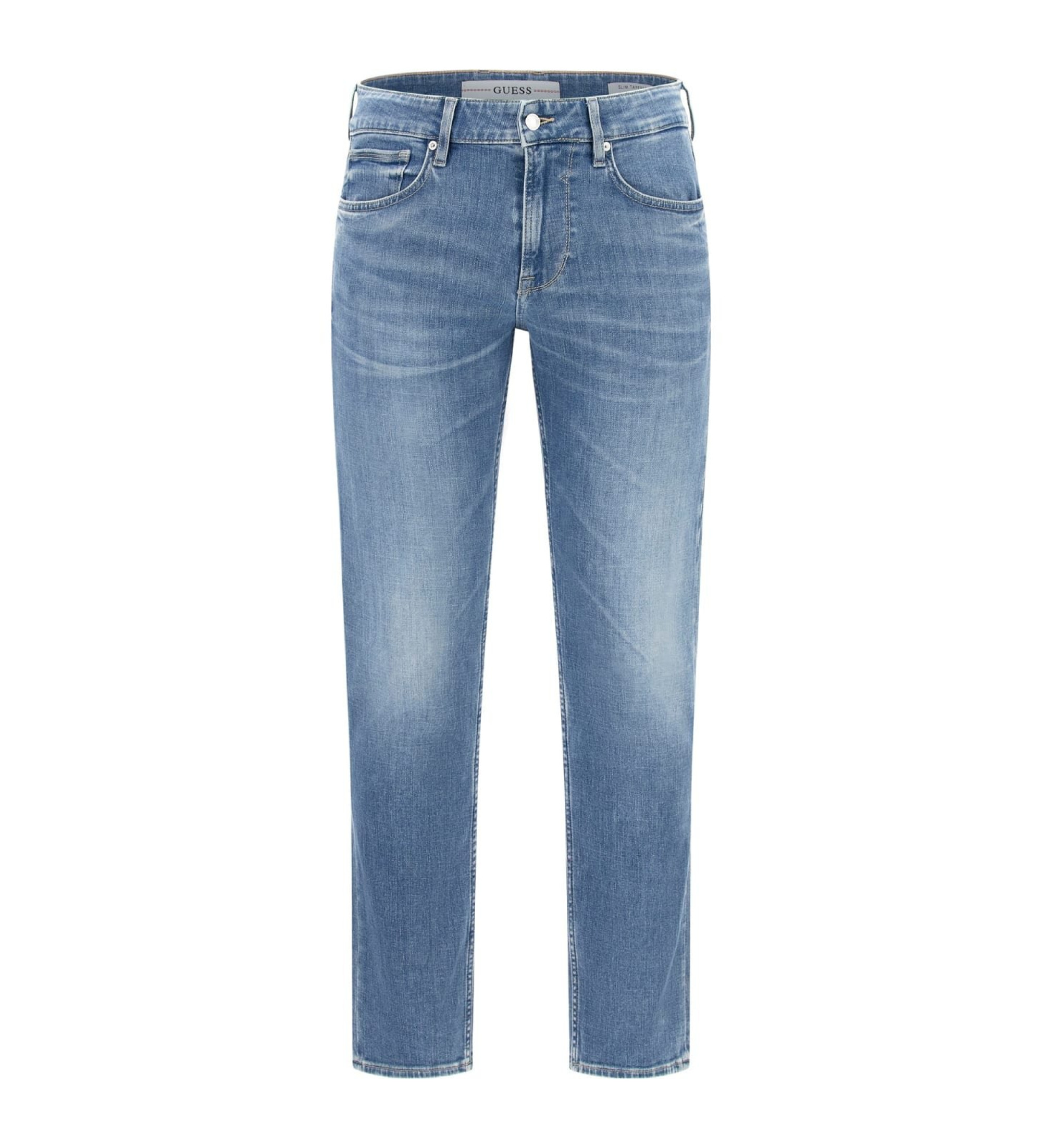 Guess für Herren. M6RAS2D6761 Finnley Skinny-Jeans blau (30), Lässig, Baumwolle