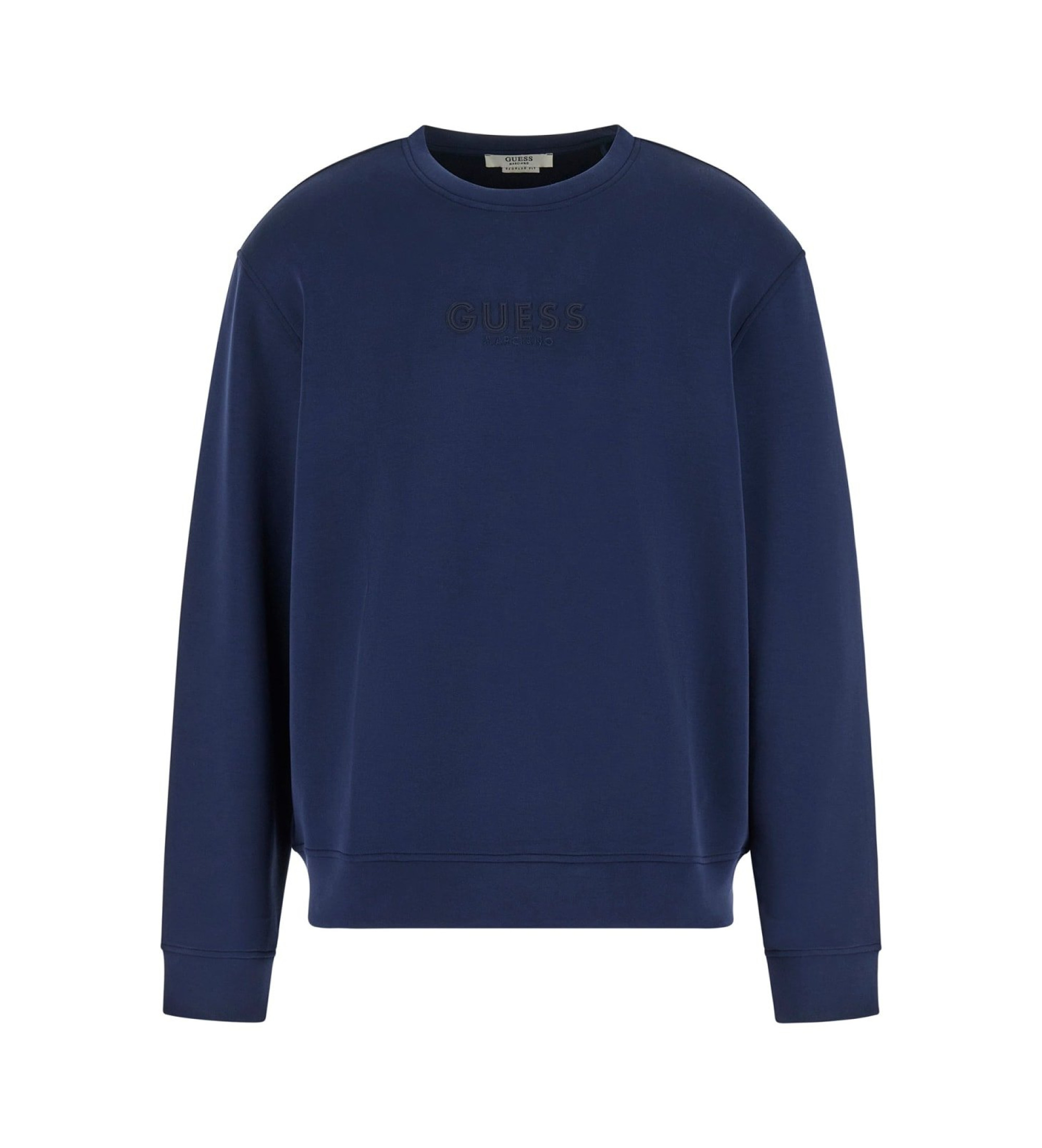 Guess für Herren. M6RQ42KAYM2 Scuba-Pullover blau (M), Lässig, Modal