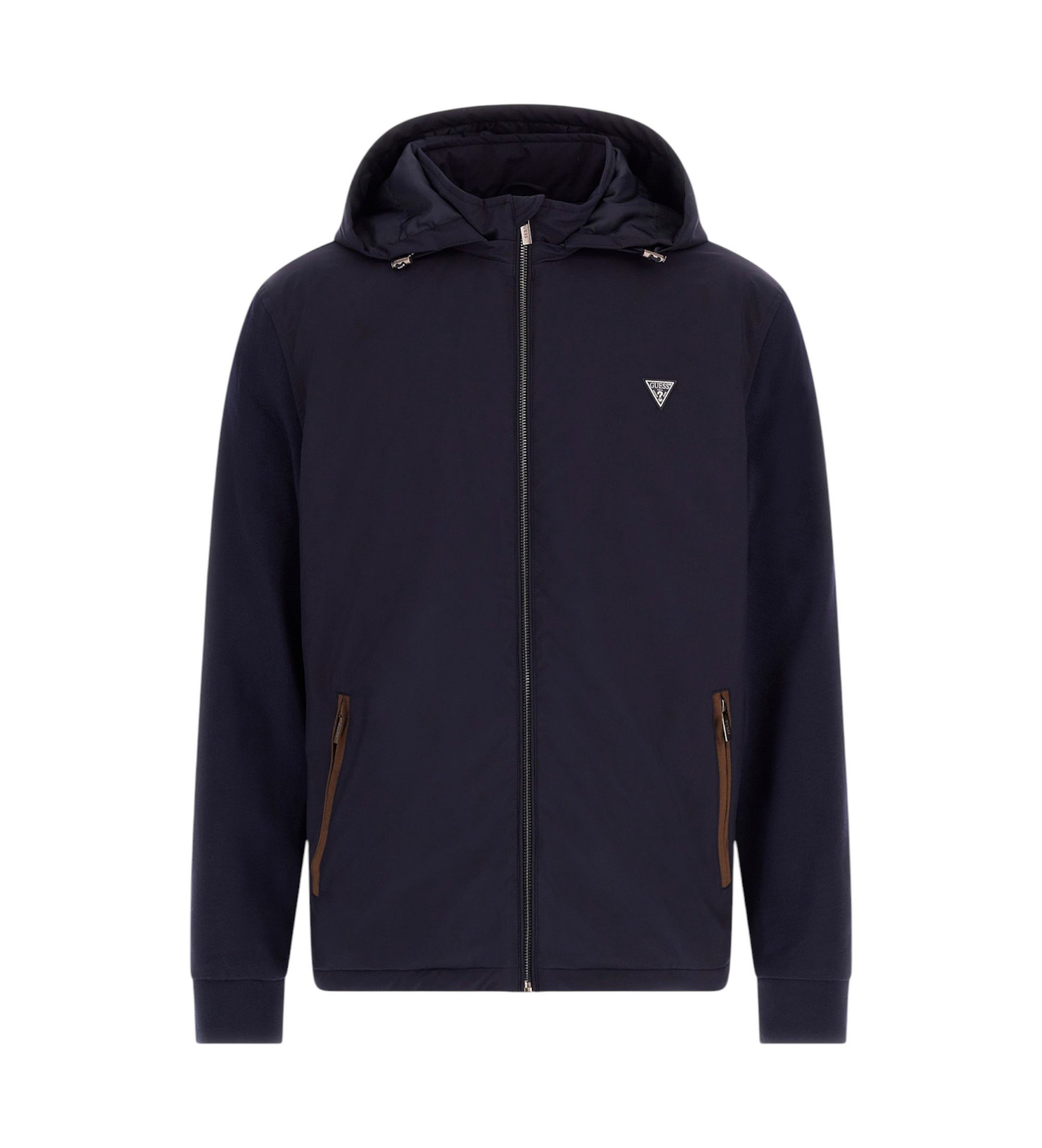 Guess für Herren. M4YL27WEDJ0 Windbreaker Jacke navy (S), Lässig, Polyester, Marine