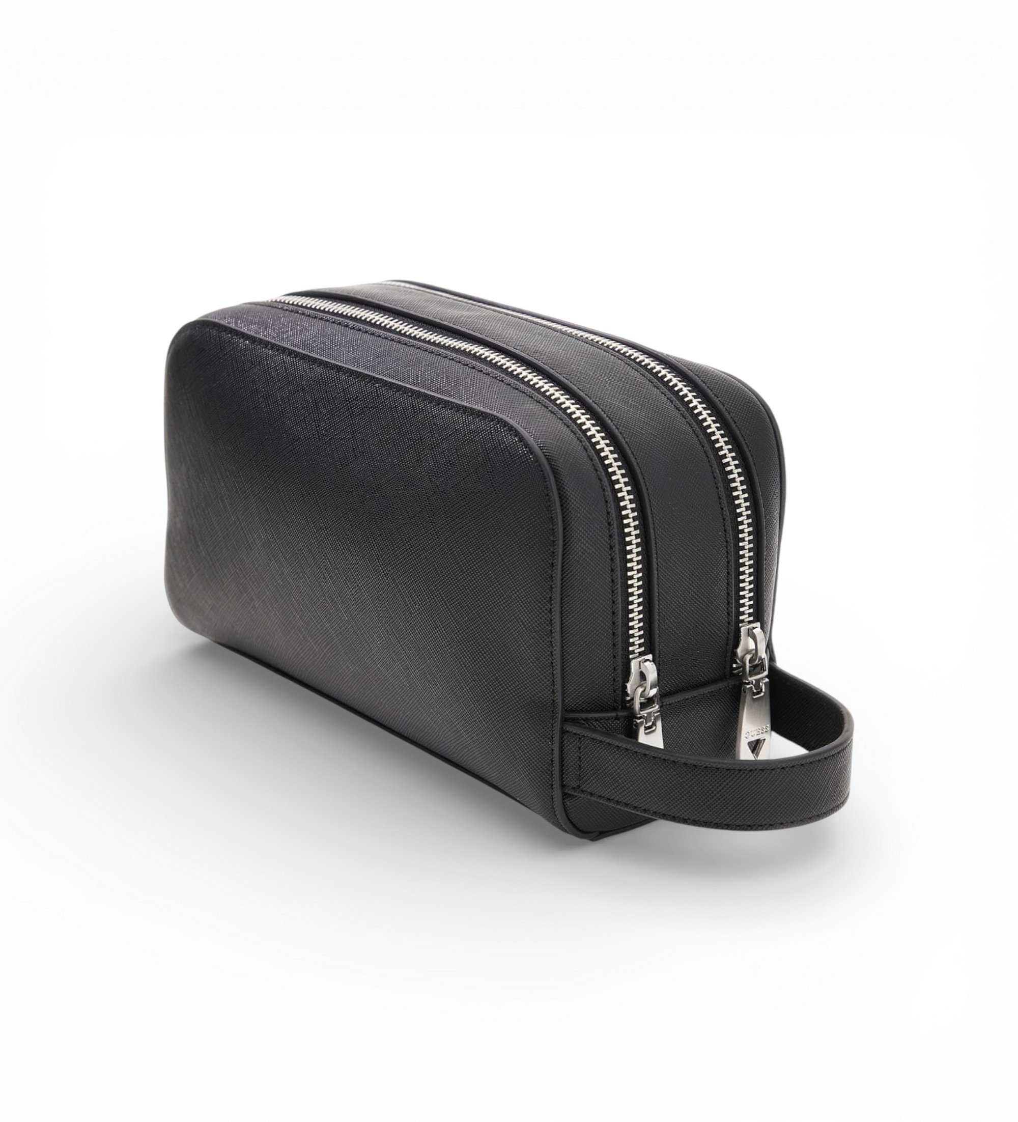 Guess dla m??czyzn. PMMISAP6161 Torba toaletowa Milano czarna (OSFA), Czarny, Zwykły, Poliuretan