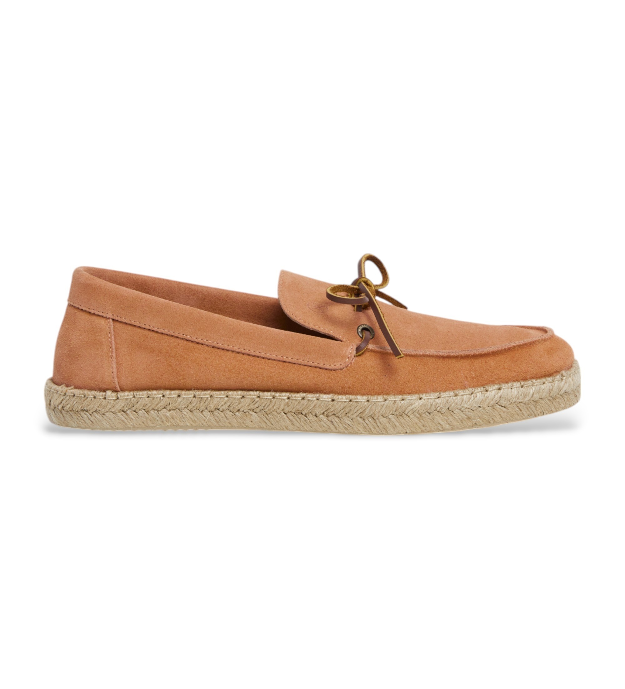 Hackett London für Herren. HMS21489 Altea Laces orange Leder Espadrilles (40), Wohnung, Wildleder, Keine, Lässig