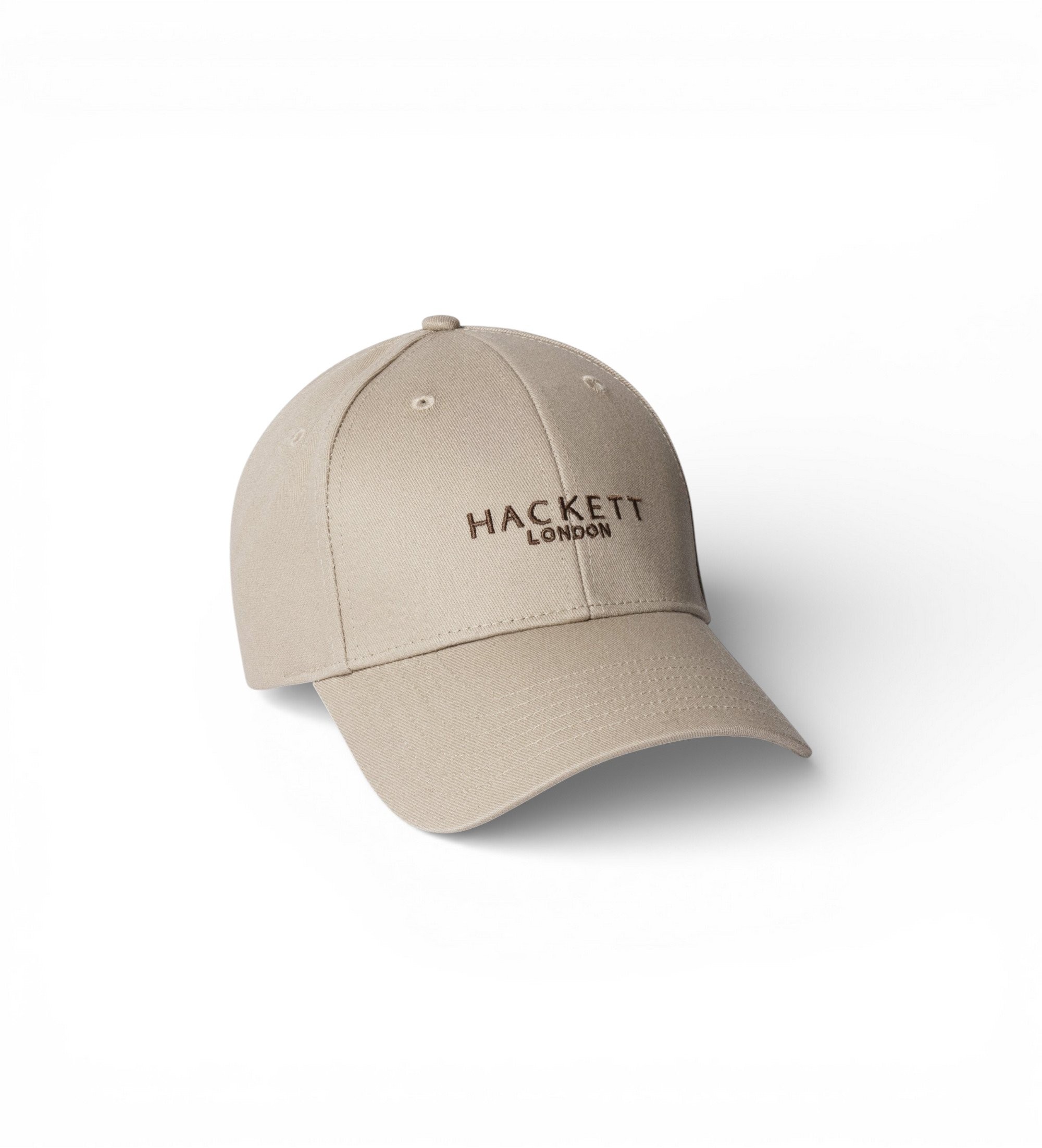 Hackett London für Herren. HM0400074 Contrast Brand beige Mütze (OSFA), Lässig, Baumwolle