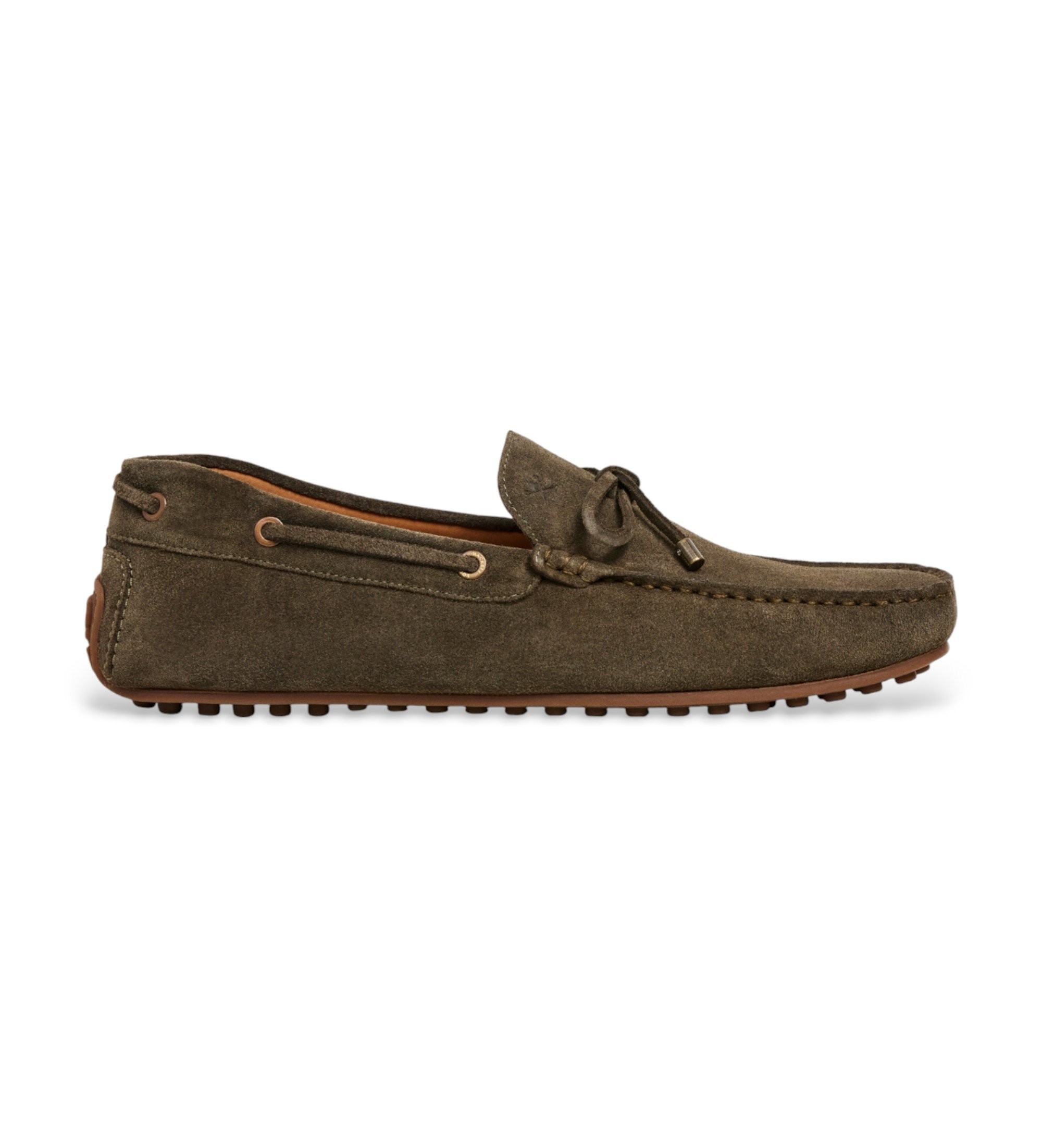 Hackett London für Herren. HMS200079 Leder Mokassins Driver Schnürsenkel braun (43), Wohnung, Keine, Lässig, Party, Klassisch