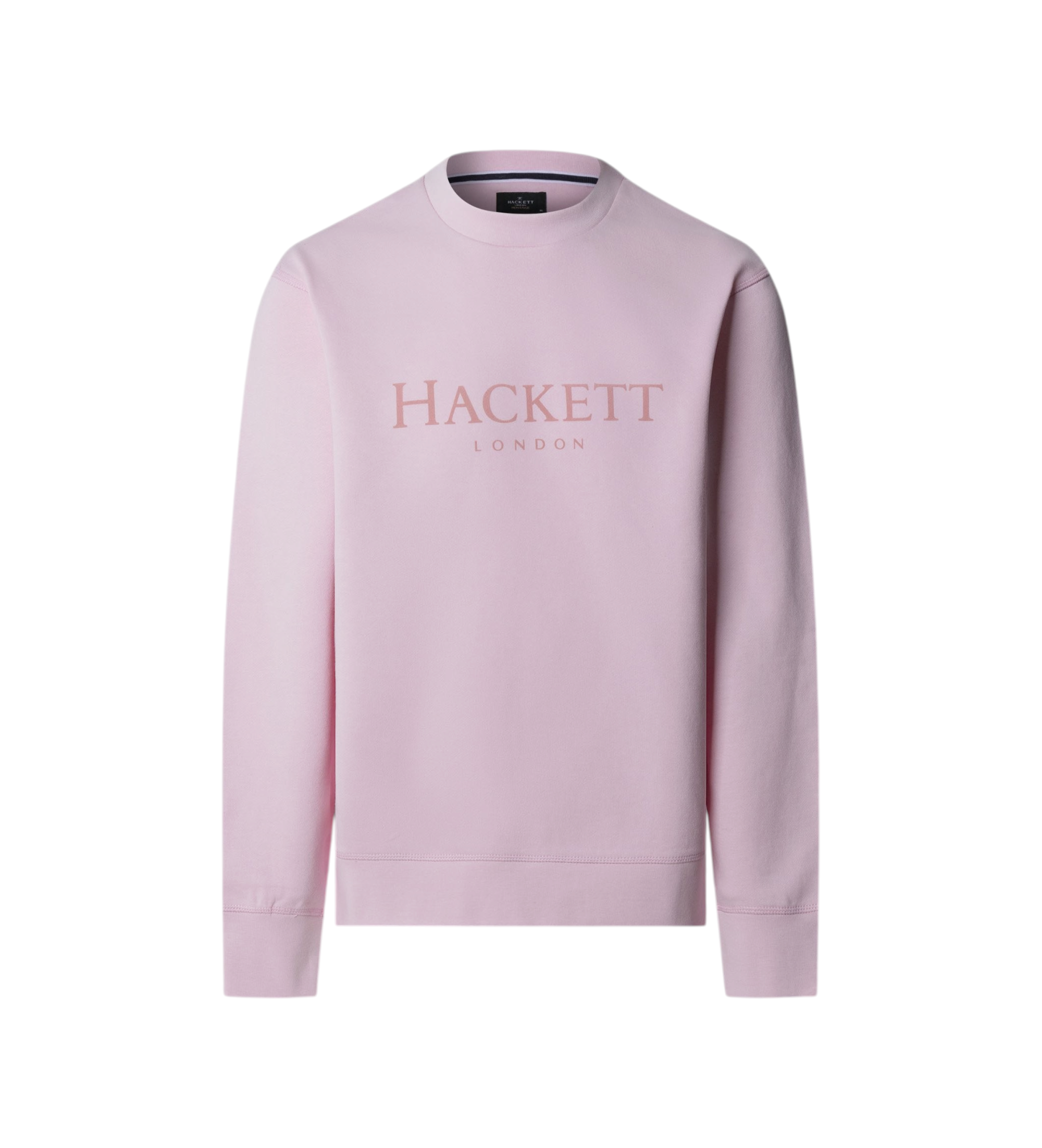 Hackett Londonvoor mannen. HM5800092 Heritage Essentieel sweatshirt roze (L), Casual, Katoen