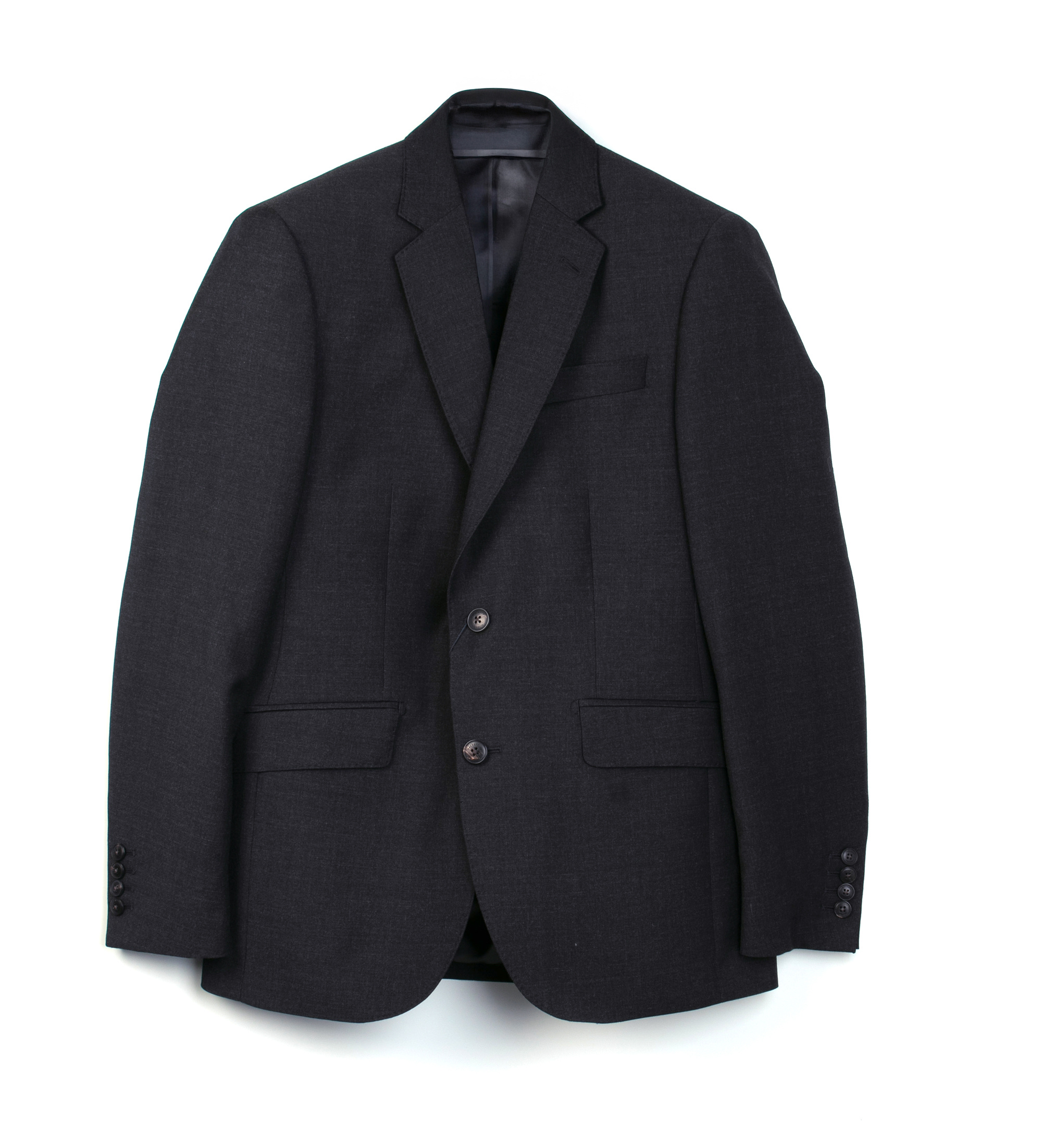 Hackett London für Herren. HM470554R Schlichter marineblauer Wollblazer (44/32), Lässig, Wolle