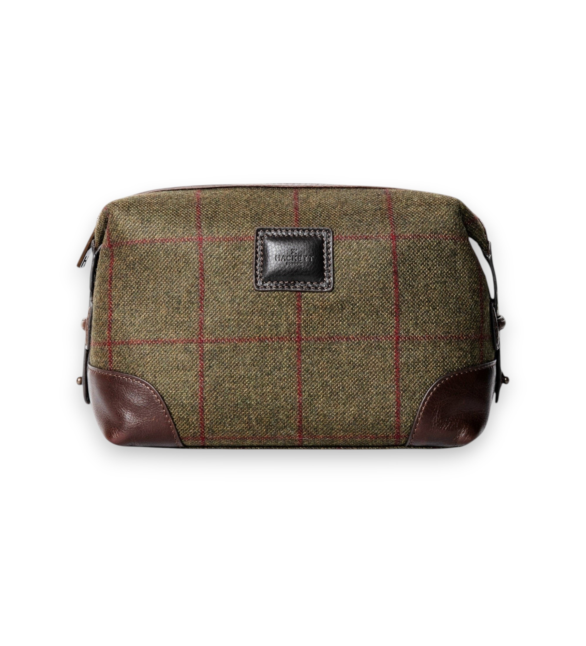 Hackett Londonvoor mannen. HM4100100 etui horse and hound olijfgroen (OSFA), Casual, Klassiek, Polyester