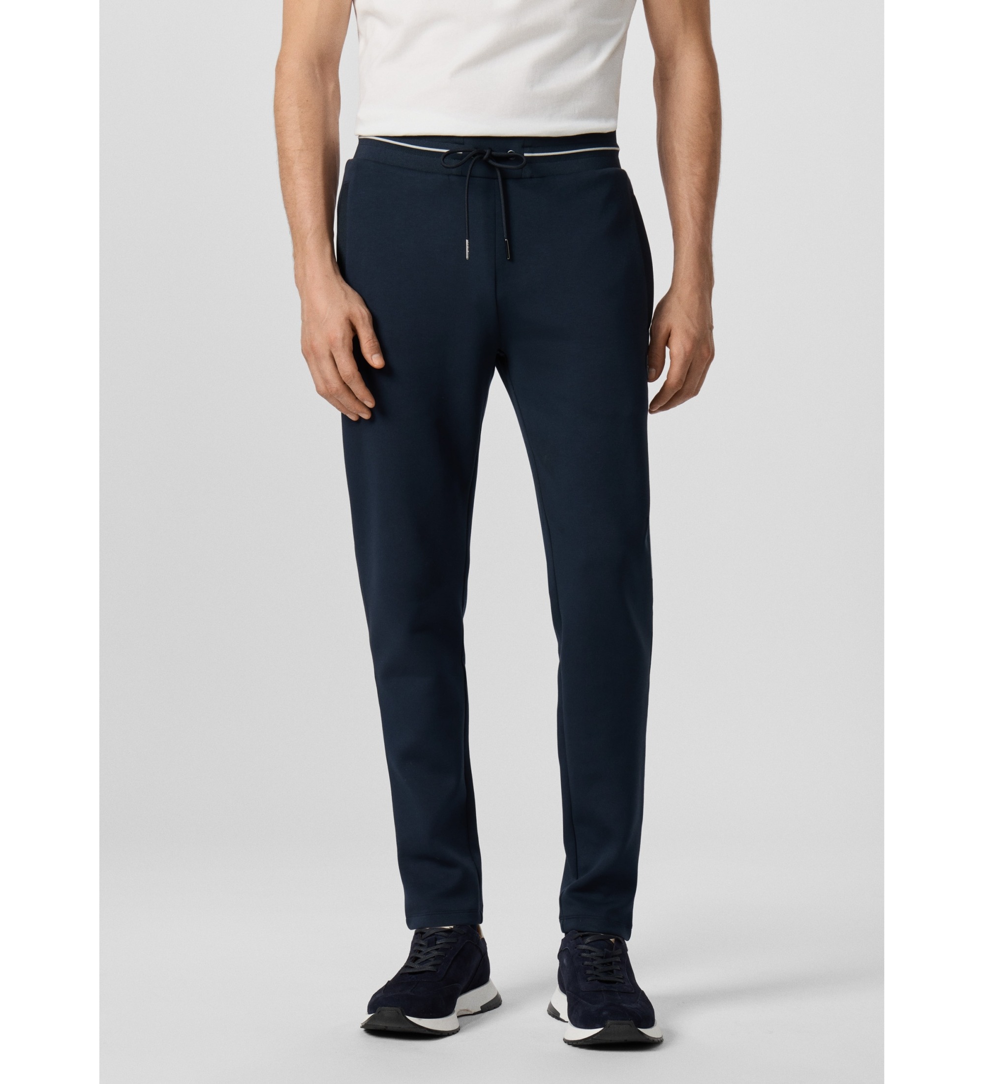 Hackett London für Herren. HM5800115 Hs Tech Track Jogginghose marineblau (M), Lässig, Baumwolle