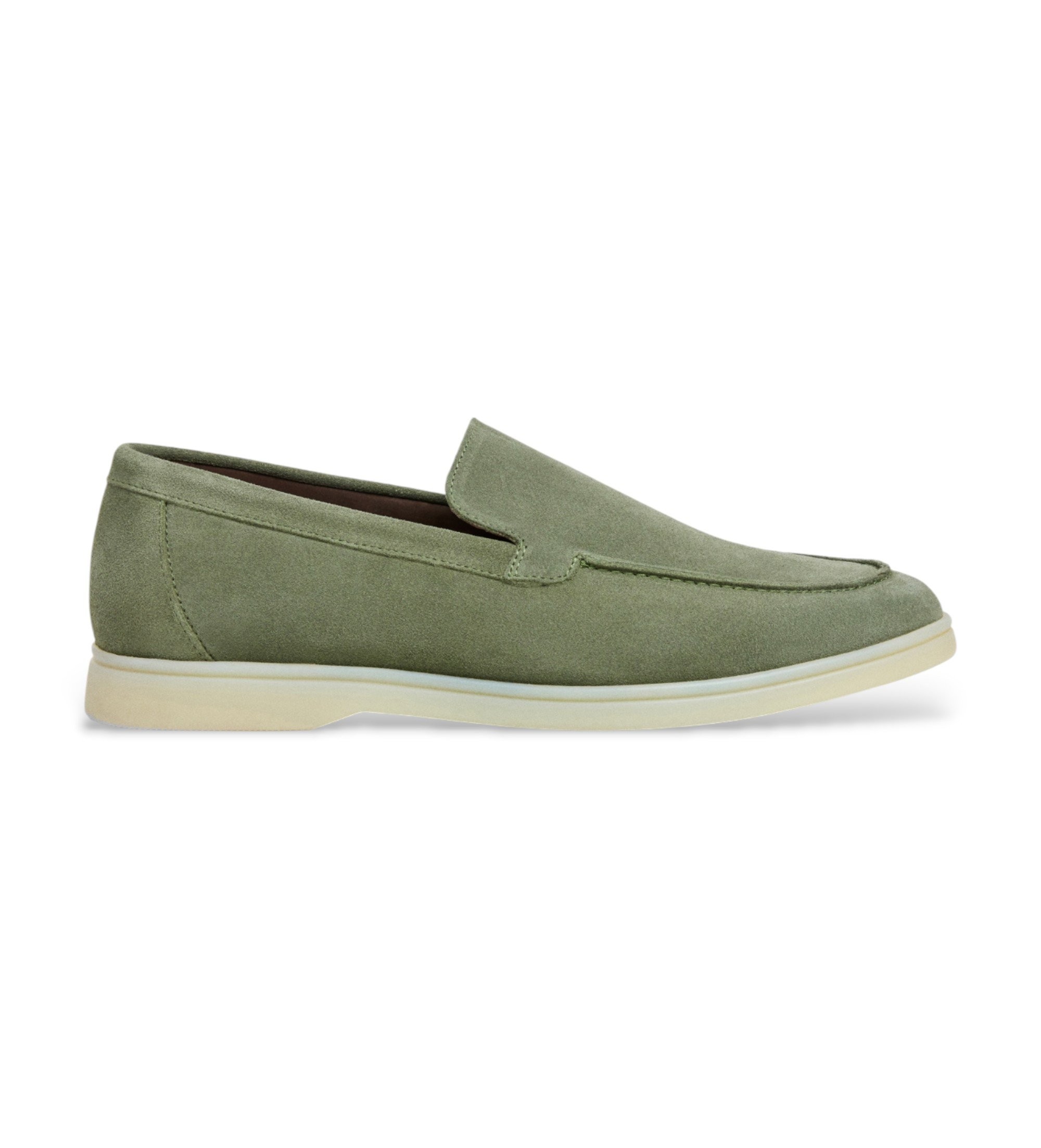 Hackett London für Herren. HMS200109 Martin Glattleder Loafer grün (44), Wohnung, Keine, Lässig