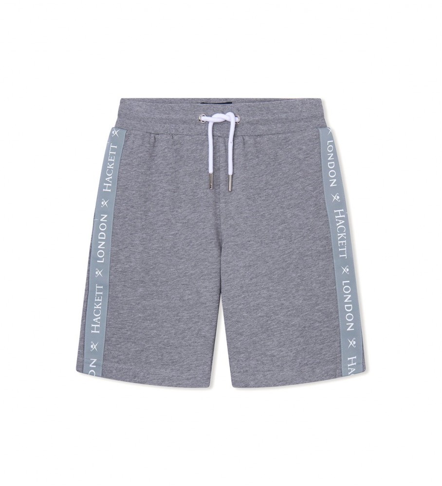 Hackett London für Jungen. HK580876 Kurzes Klebeband grau (5Años= 109cm), Lässig, Baumwolle, Kinderbekleidung