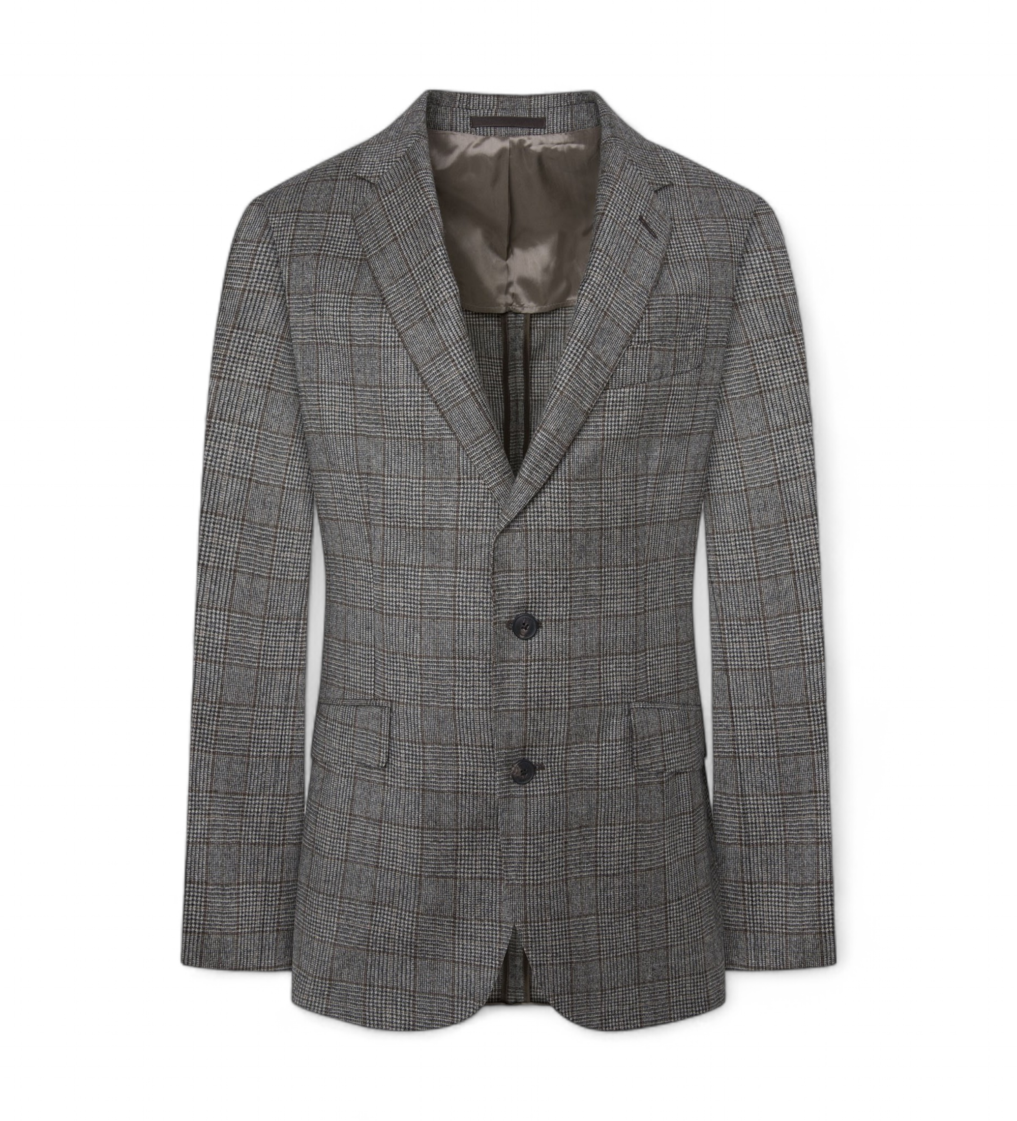 Hackett London für Herren. HM470542 Blazer 130S Pow grau (48/32), Lässig, Party, Wolle, Klassisch