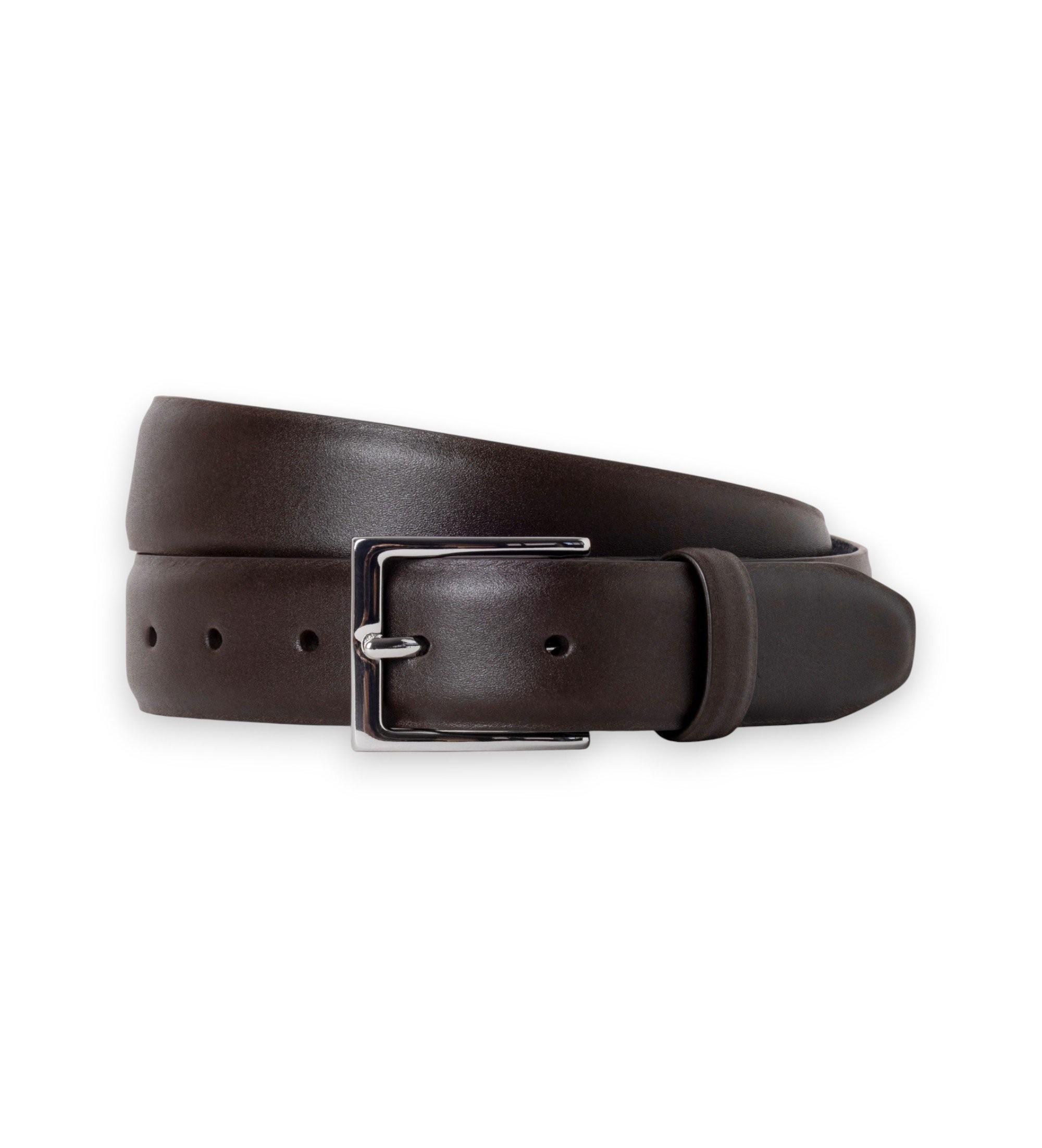 Hackett London für Herren. HM4100066 Ledergürtel in Braun (38), Lässig