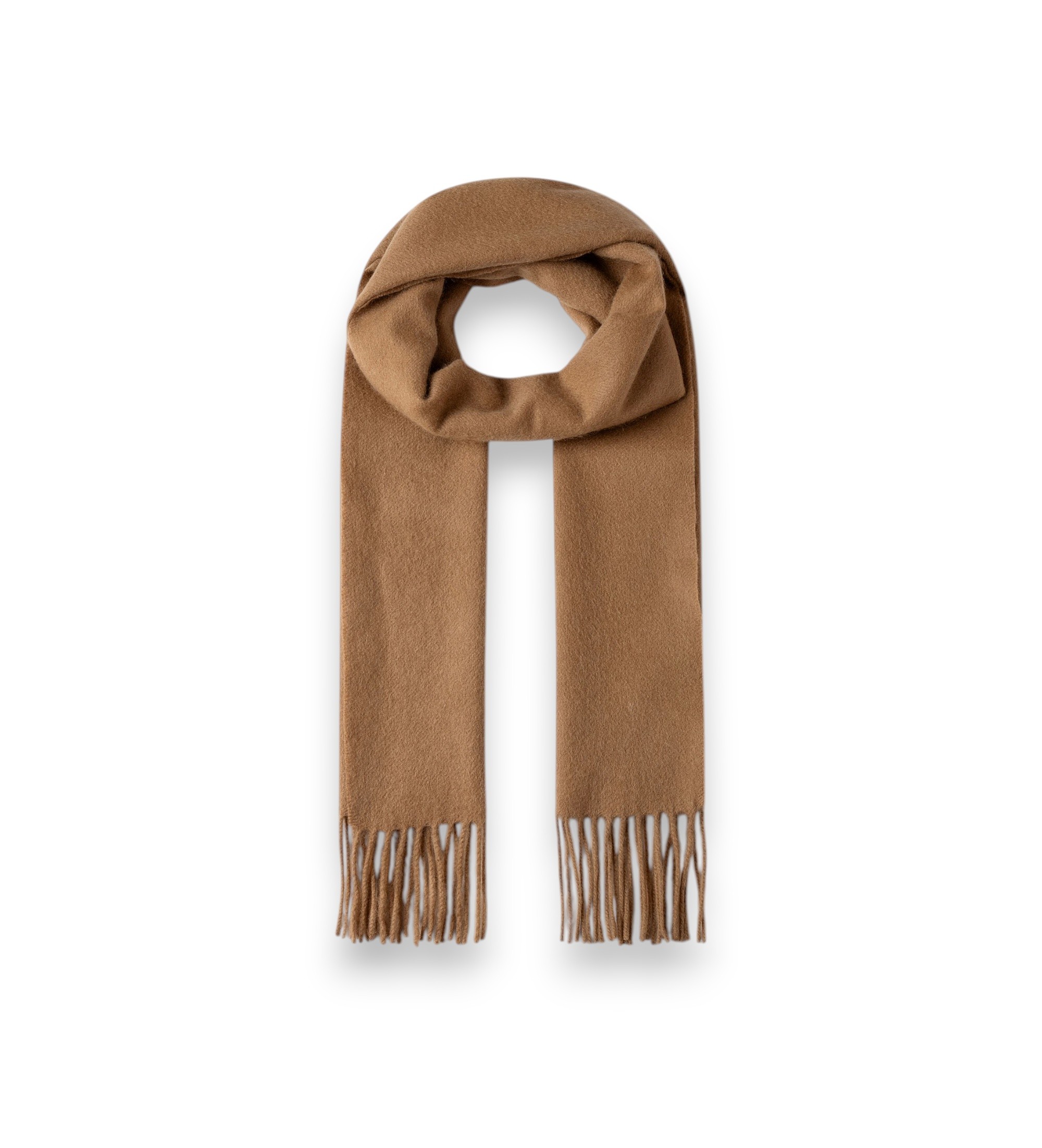 Hackett London für Herren. HM0400108 Schal Solid Patch Cash beige (OSFA), Lässig, Klassisch, Cachemir