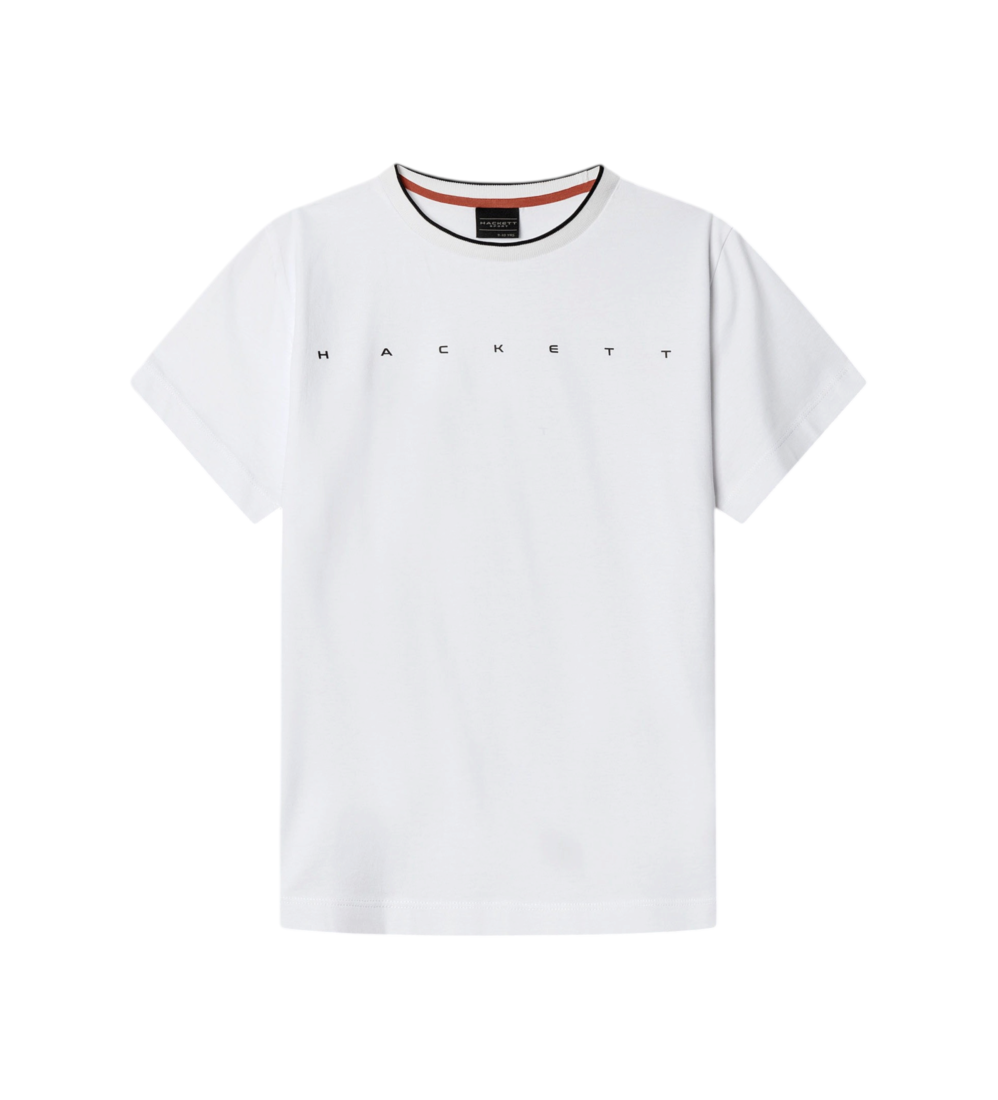 Hackett London für Jungen. HK5000063 Hs Essential T-Shirt, weiß (2años= 92cm), Lässig, Baumwolle, Kurzarm, Kinderbekleidung