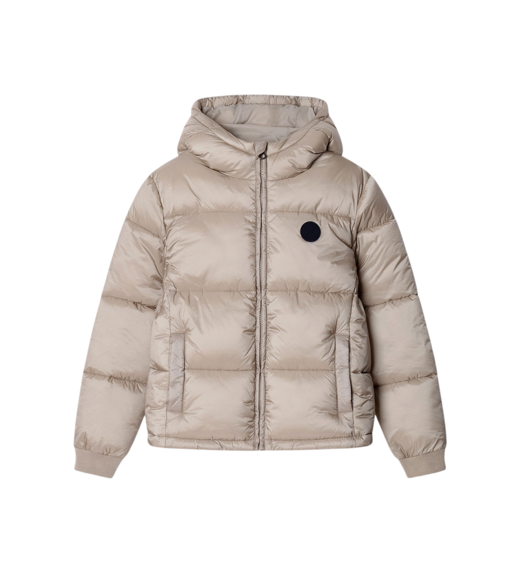 Hackett Londonvoor jongens. HK4000029 Beige Essential Puffa jack (3Años= 97cm), Casual, Polyester, kinderkleding